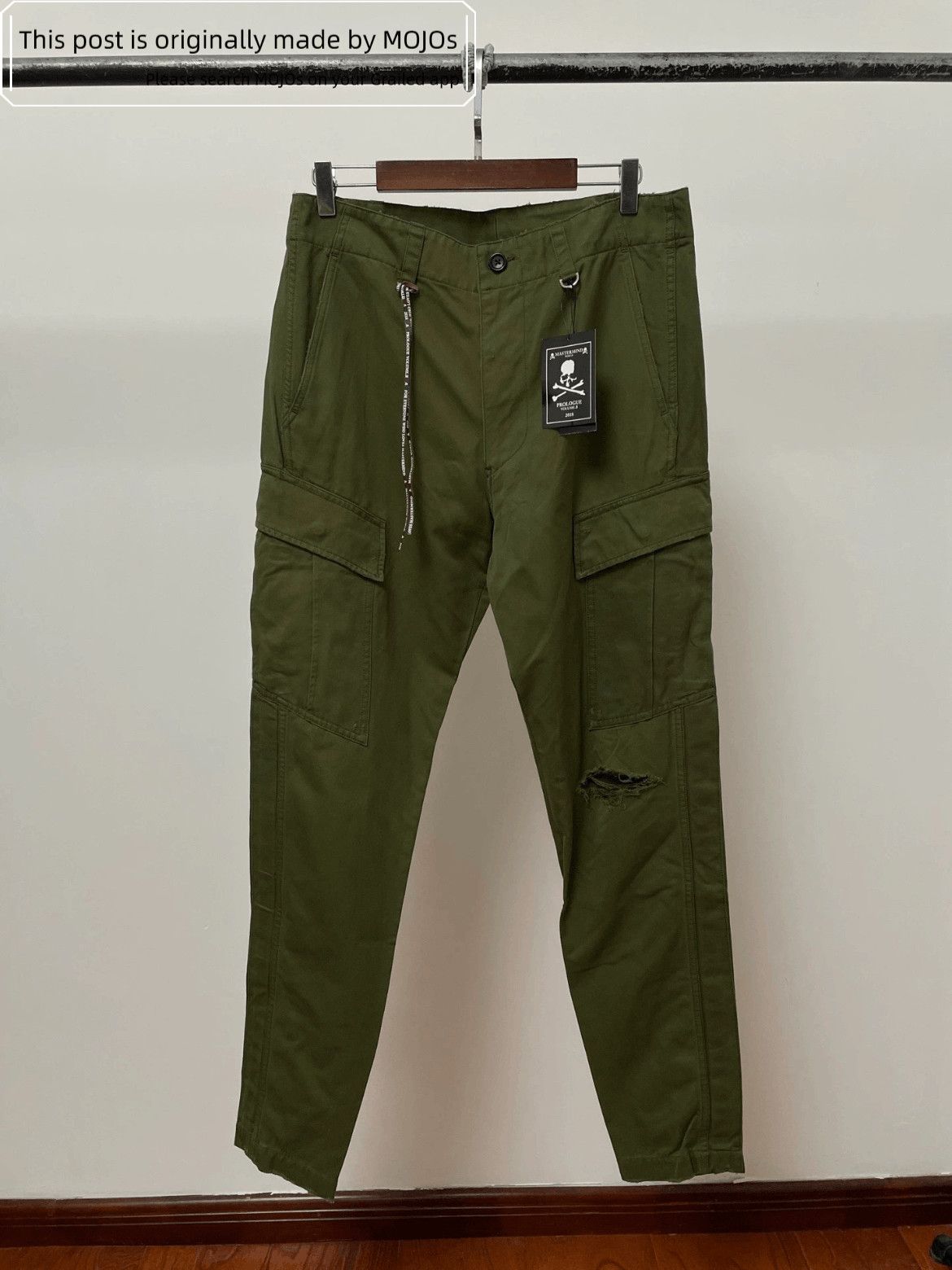 Mastermind Japan Sz M Mastermind Japan Stripe Skull Stitches Cargo Size US 32 / EU 48 - 1 Thumbnail