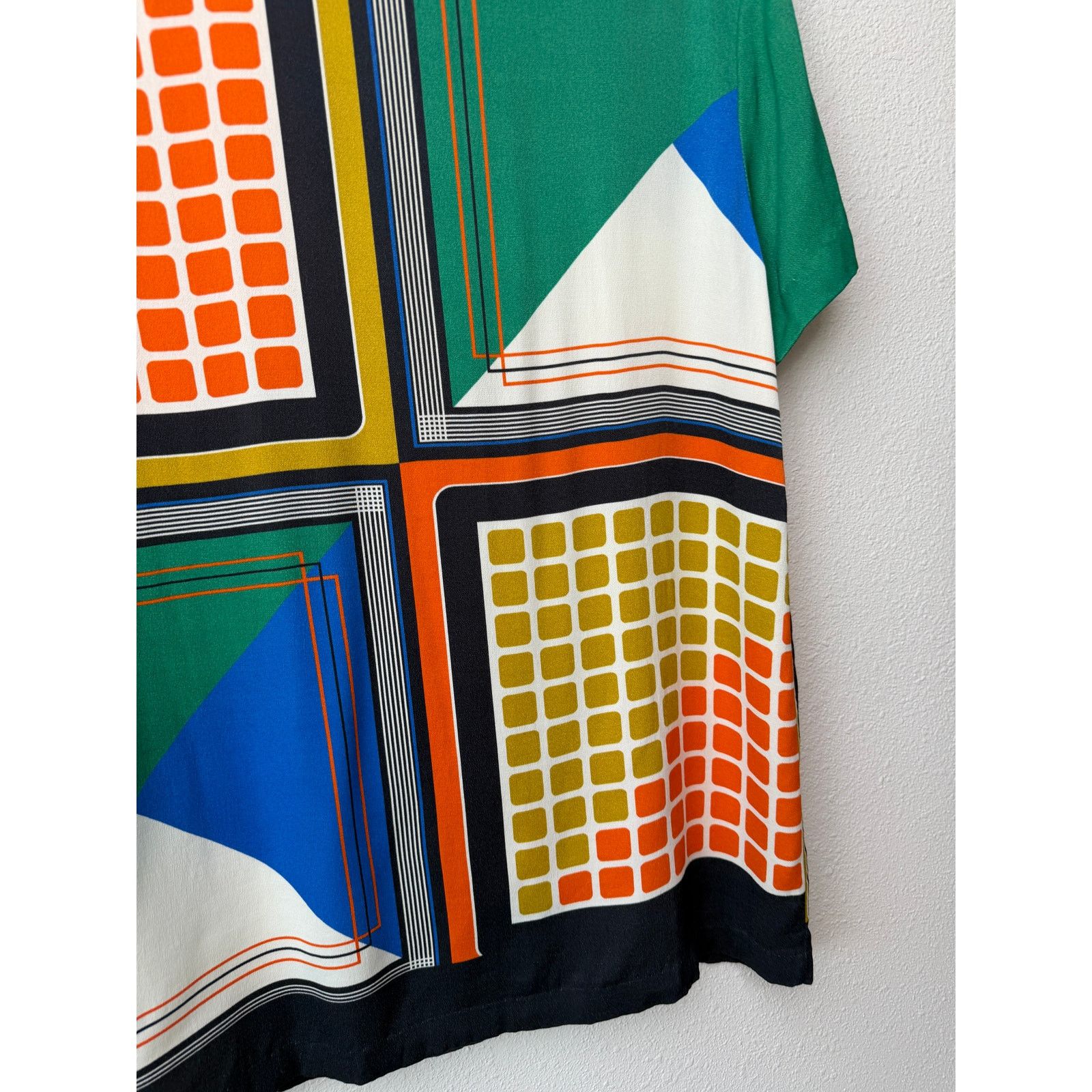 Other Song of Style Elsie Multi Geo Scarf Blouse XS Size XS / US 0-2 / IT 36-38 - 7 Thumbnail