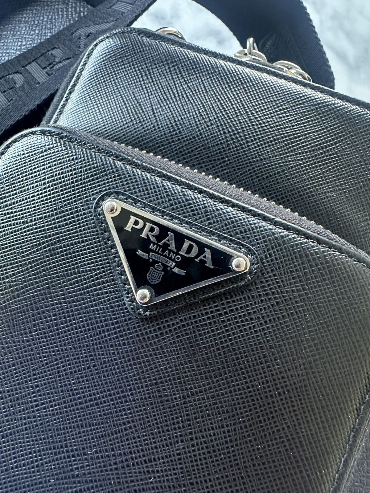 Prada Saffiano Leather Smartphone Case Size ONE SIZE - 2 Thumbnail