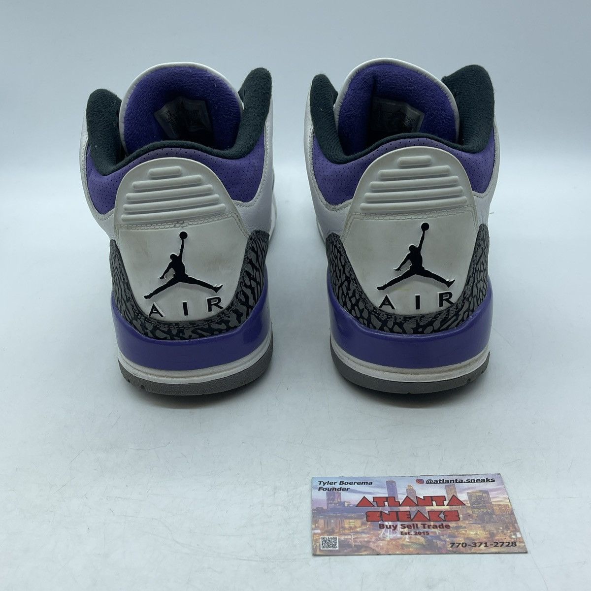 Jordan Brand Air Jordan 3 dark iris Size US 12 / EU 45 - 3 Thumbnail