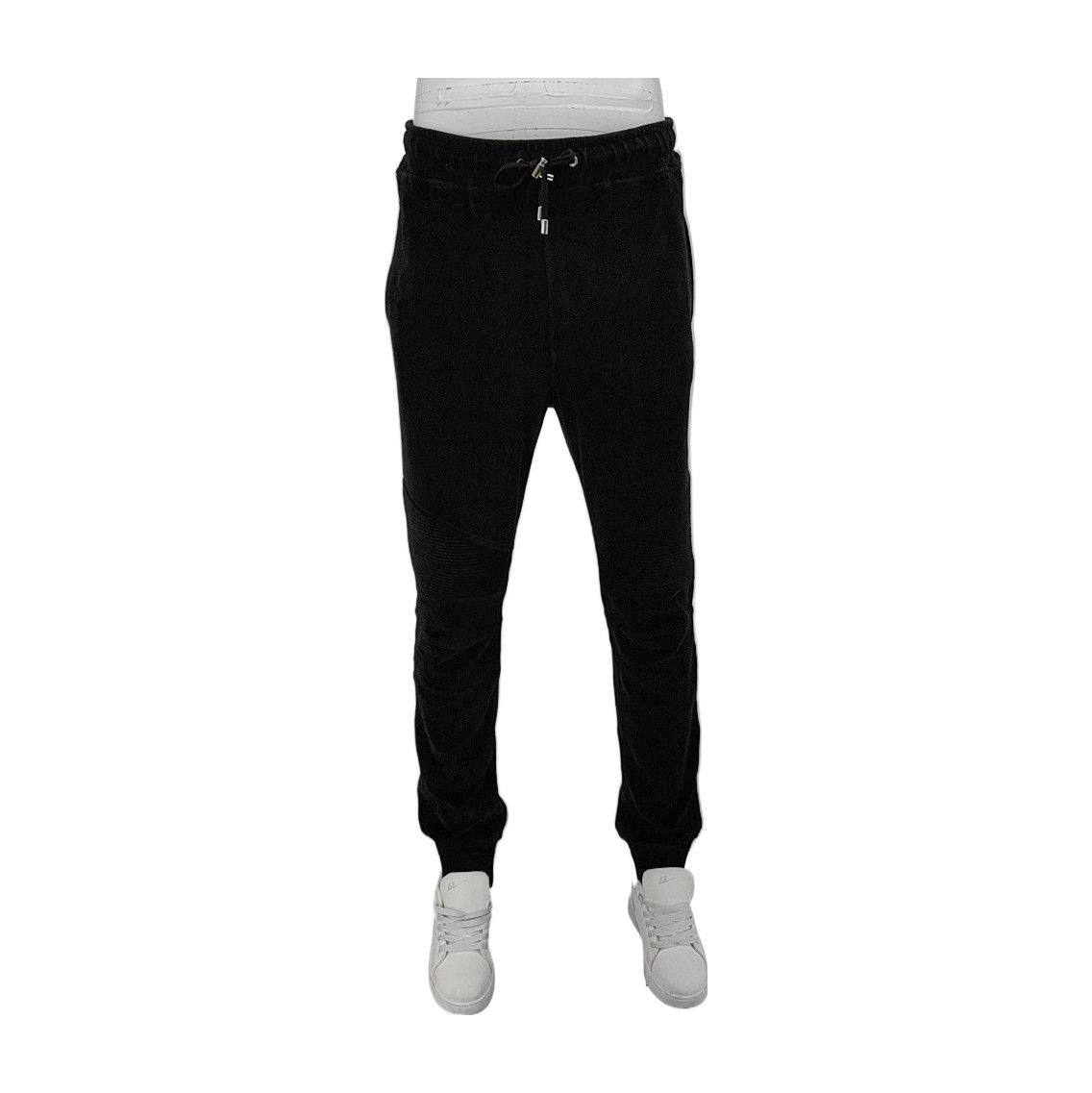 Balmain Balmain Black Cotton Blend Joggers XL Size US 36 / EU 52 - 1 Thumbnail