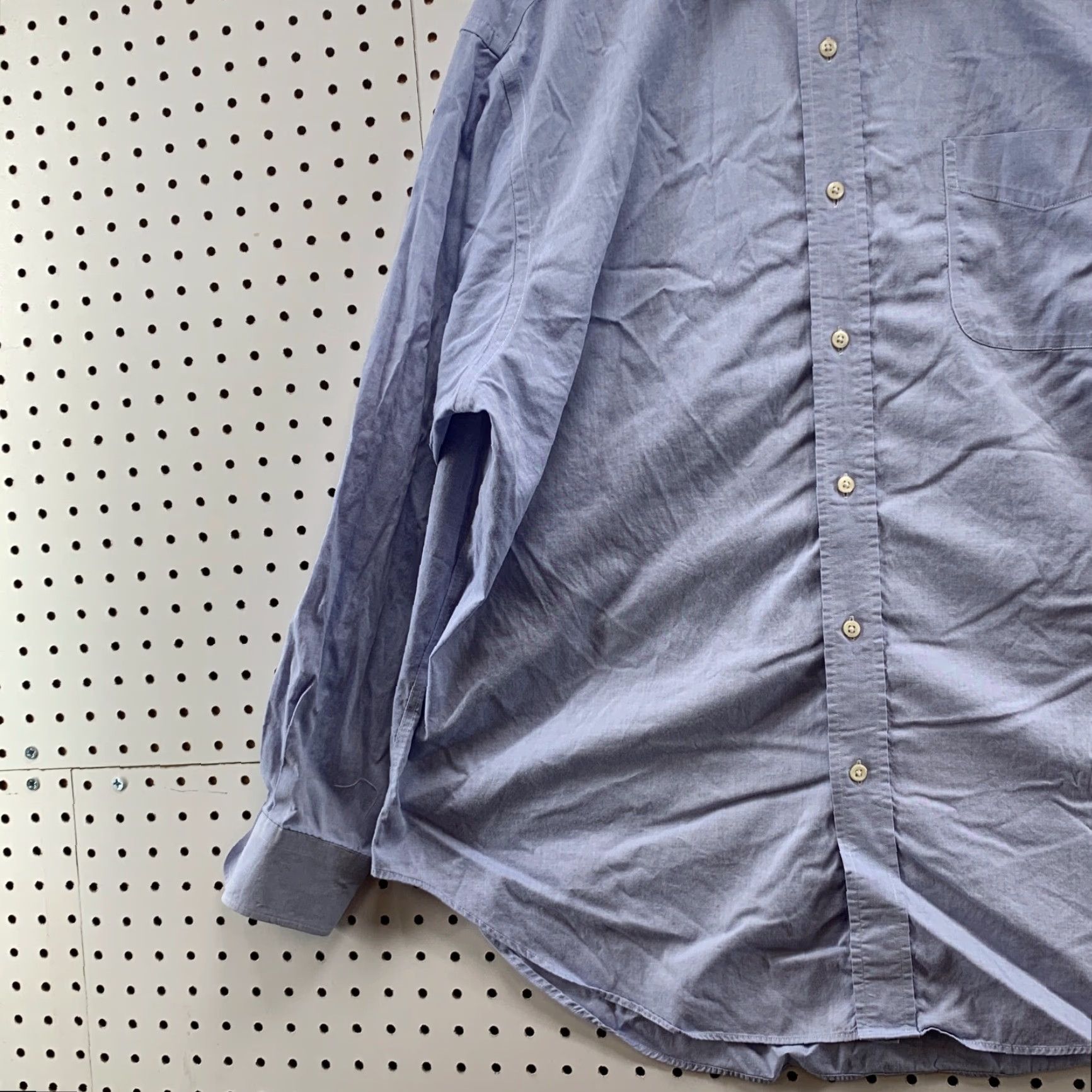 Ralph Lauren Lauren Ralph Lauren Men's Non-Iron Button Down Long Sleeve Shirt 17.5/34-35 Blue Classic Fit Preppy Size US XXL / EU 58 / 5 - 4 Thumbnail