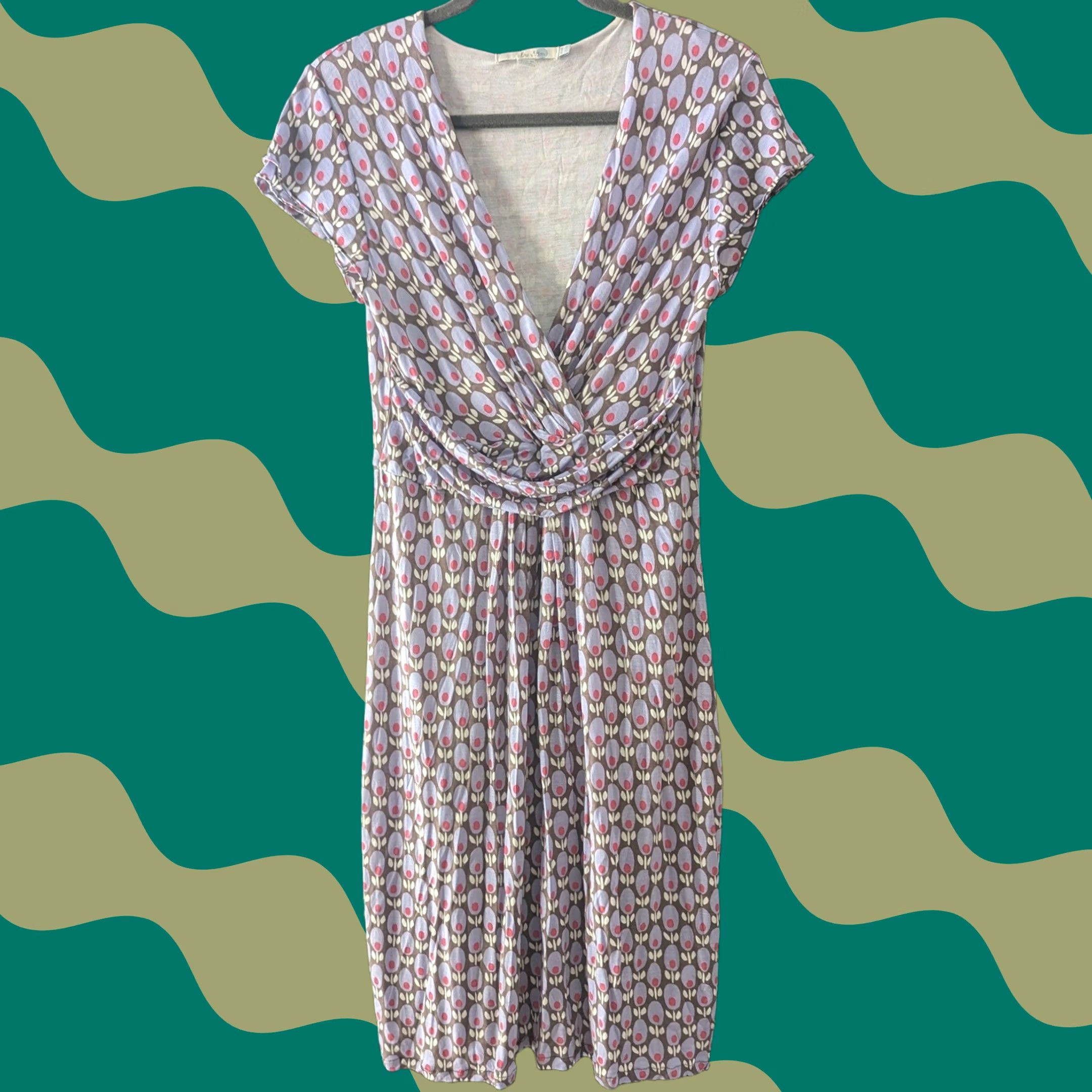 willa jersey dress boden Boden Willa Pink Jersey Knit Dress Sleeveless
