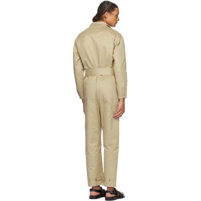 Bode New 1 of 1 Historic British Khaki Belted Jumpsuit Coverall Size US 36 / EU 52 - 4 Thumbnail