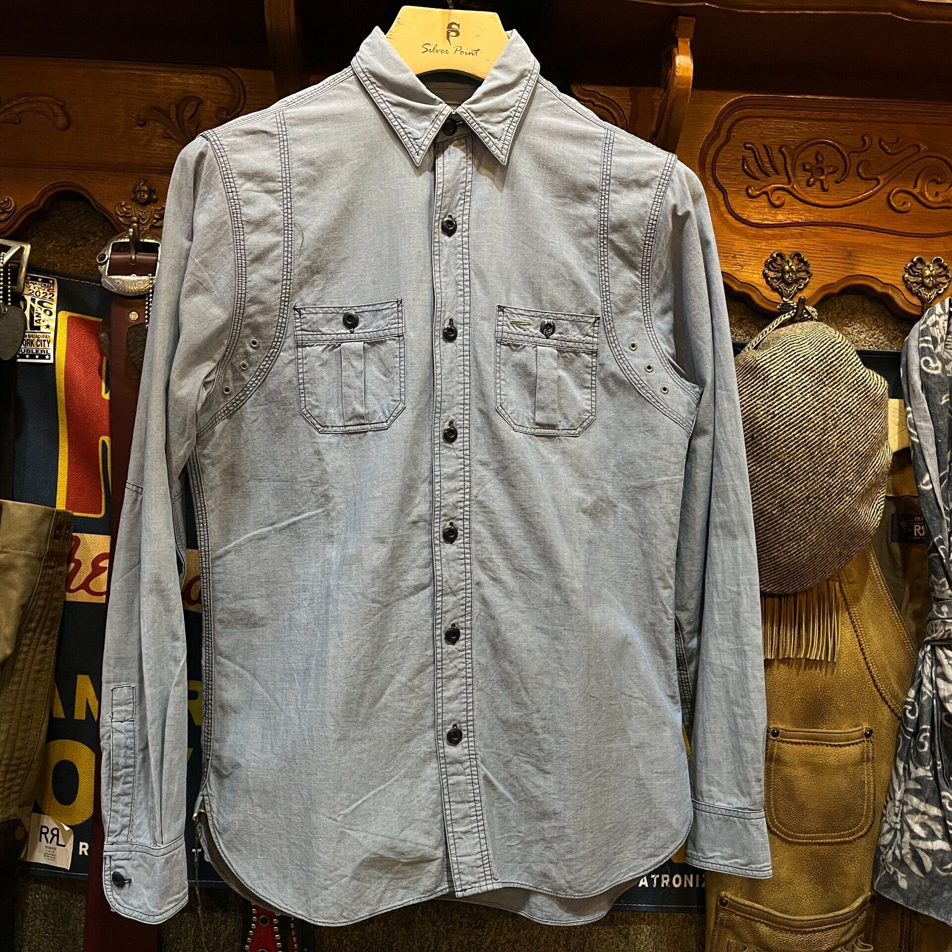 RRL Ralph Lauren RRL Classic Button-Up Shirt by Ralph Lauren Size US S / EU 44-46 / 1 - 1 Thumbnail