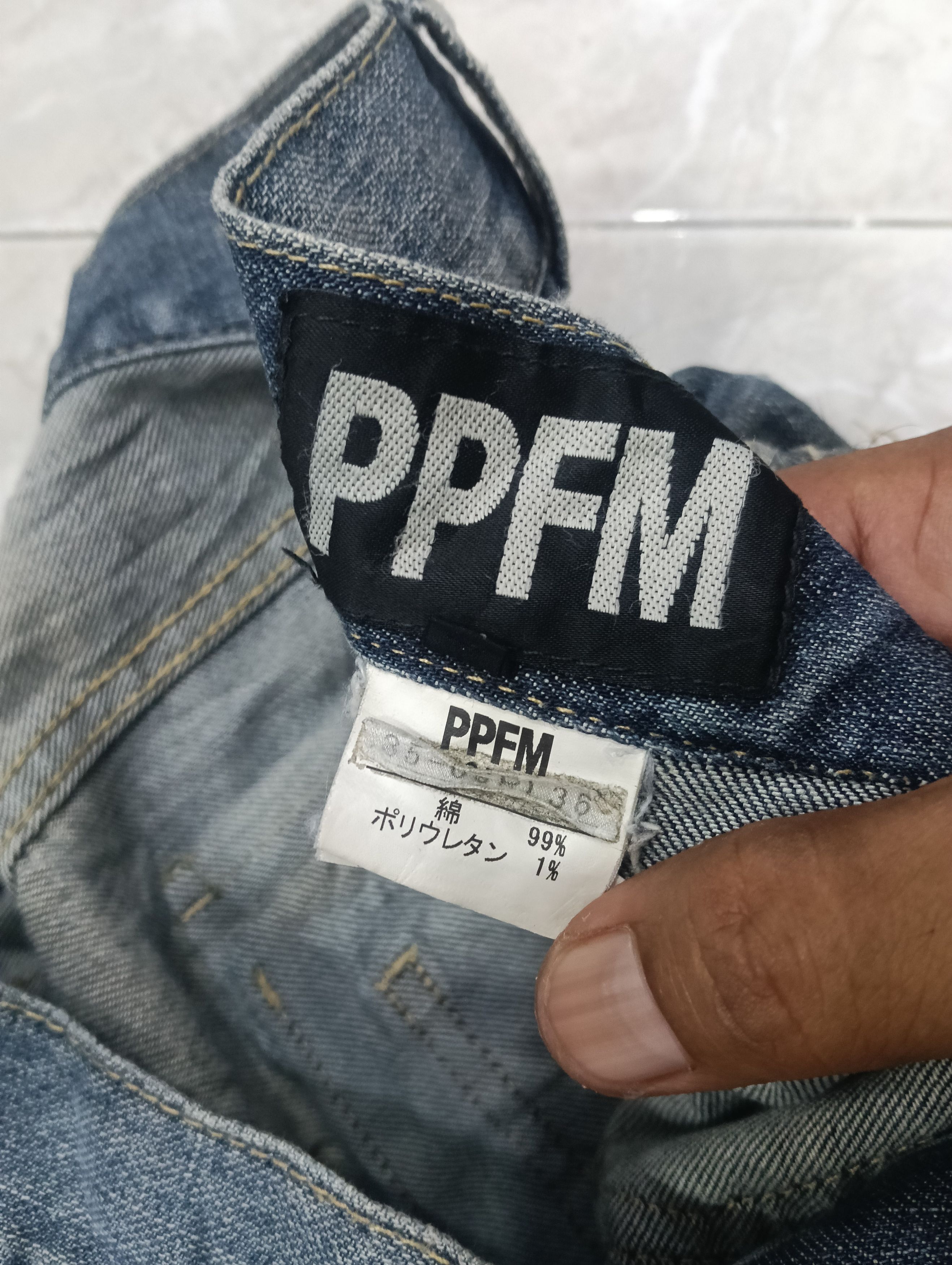 If Six Was Nine Ppfm Japan Brand Curve Jeans Size US 33 - 15 Thumbnail