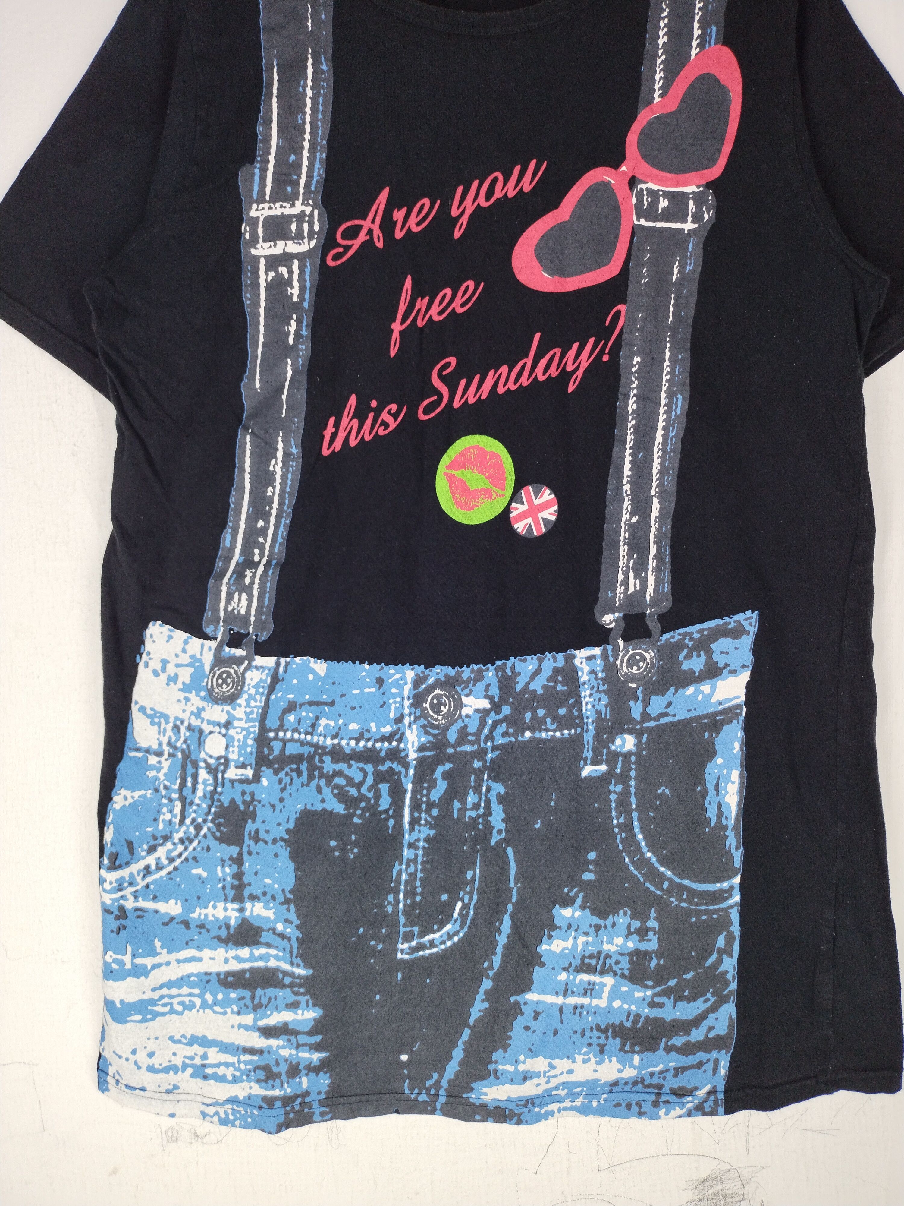 Japanese Brand Alpha Flag Punks Seditionaries if six was nine Shirt Tee Size M / US 6-8 / IT 42-44 - 2 Thumbnail