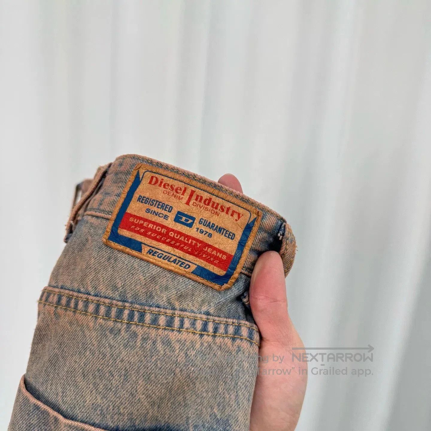 Diesel Diesel Mud-Dyed Multi-Pocket Denim Pants. Size 25" / US 0 / IT 36 - 5 Thumbnail