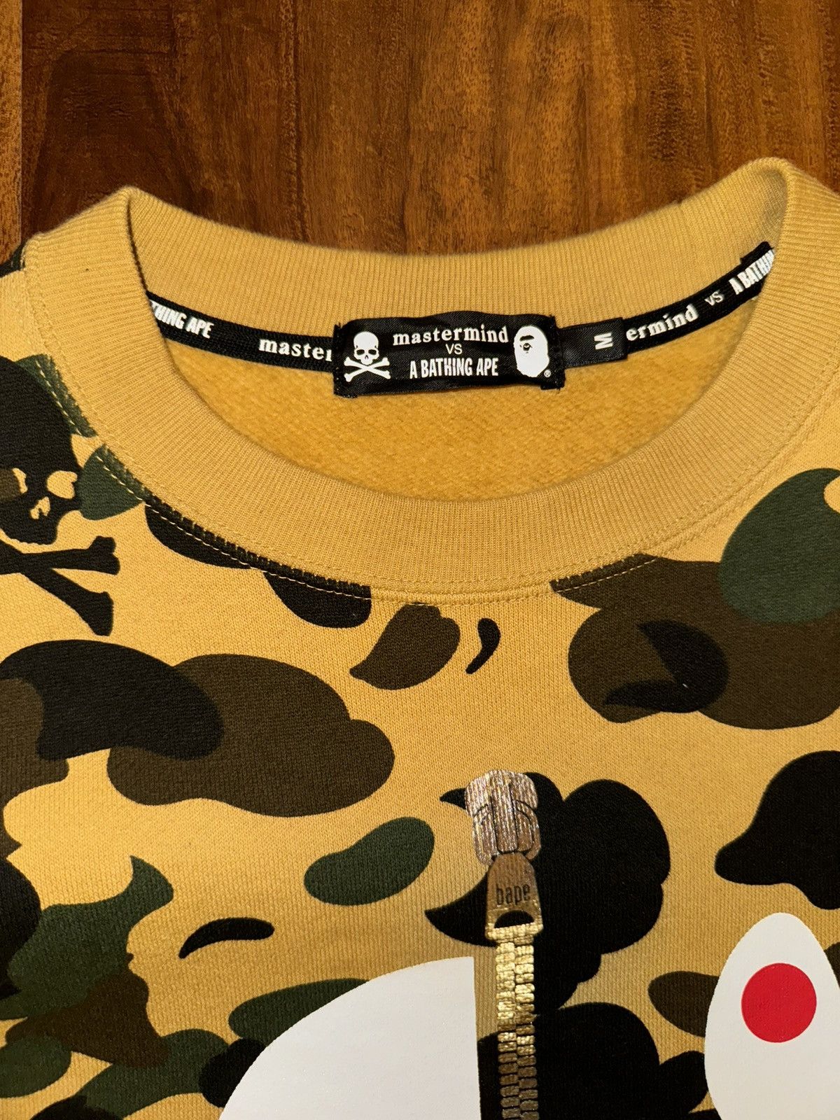 Bape × Mastermind Japan BAPE x MASTERMIND SHARK CREWNECK Size US M / EU 48-50 / 2 - 7 Thumbnail