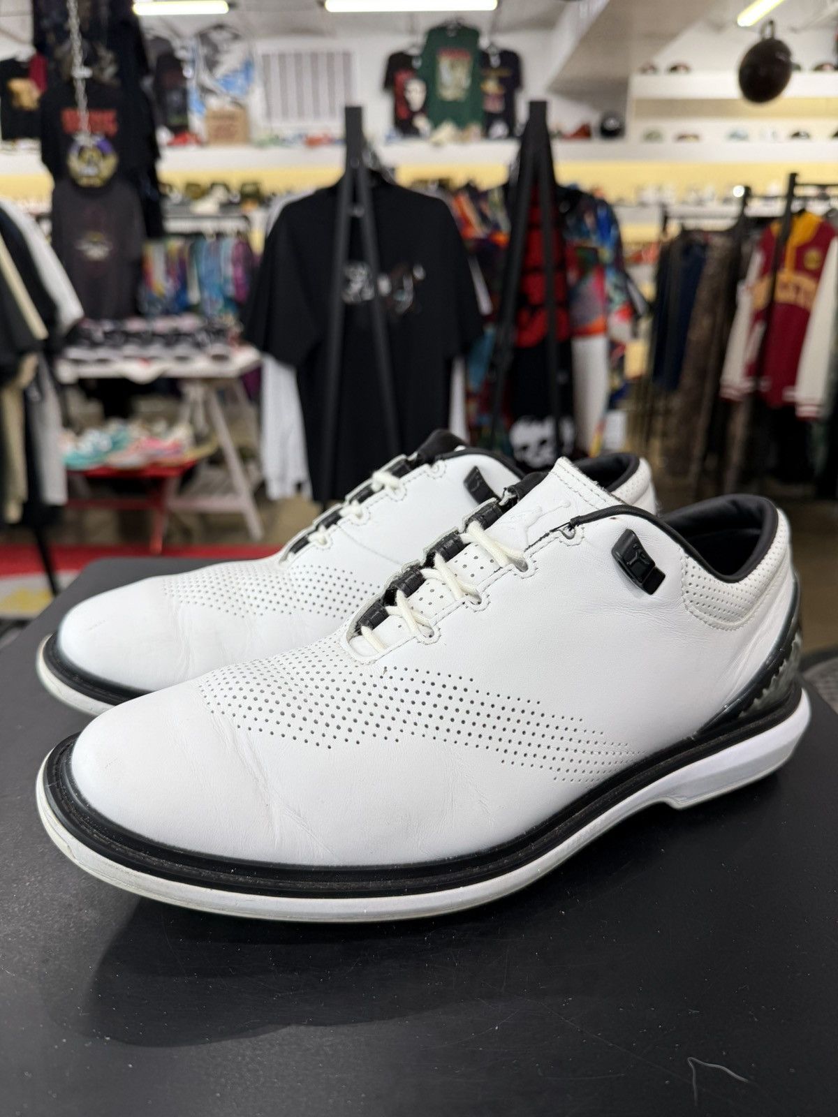 Jordan Brand Jordan ADG 4 Golf White Black Size 8.5 (2023) Size US 8.5 / EU 41-42 - 1 Thumbnail