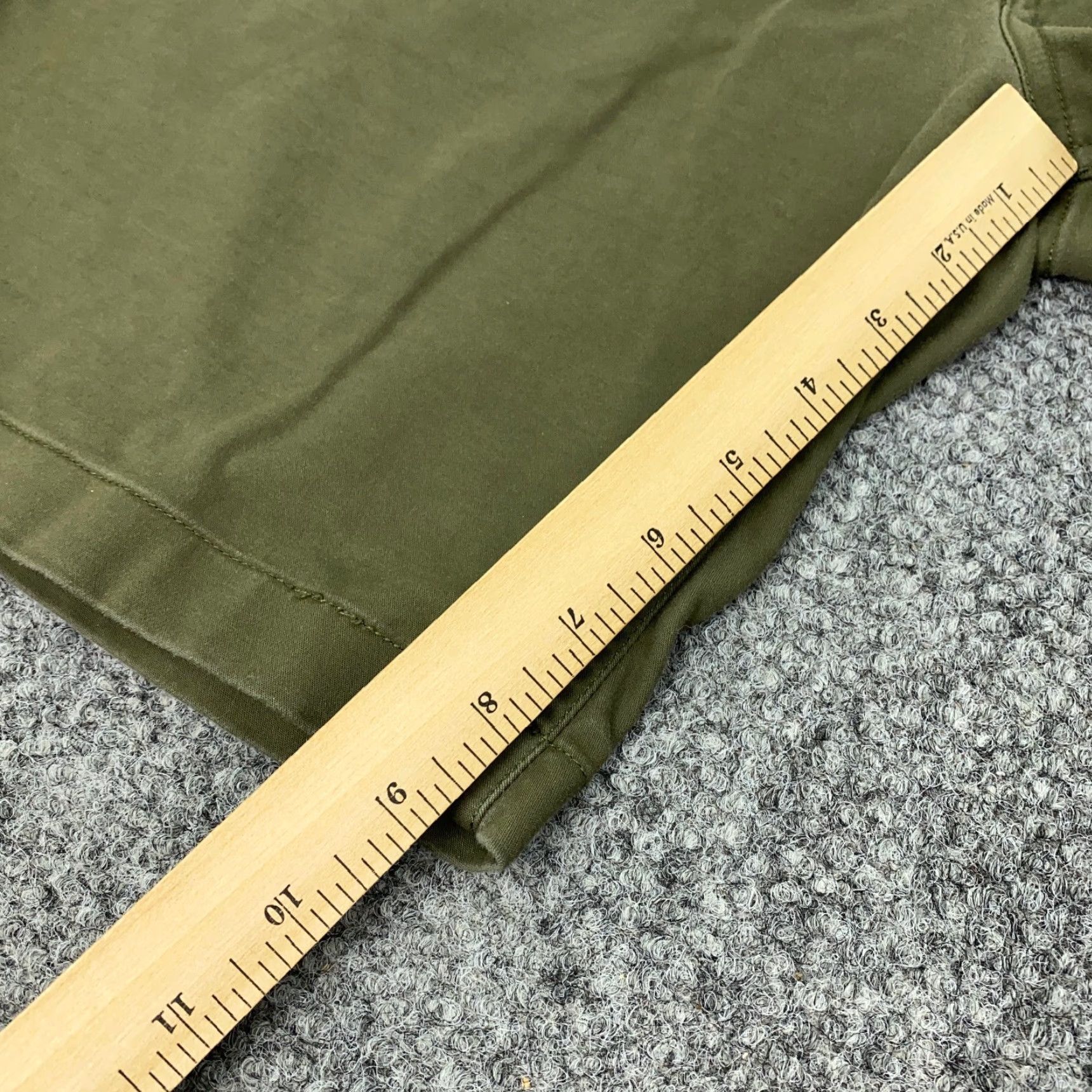 The North Face The North Face Trail Shorts Men 34 Green Canvas Stretch Outdoor Pockets 9in Inseam Mens Size US 34 / EU 50 - 4 Thumbnail