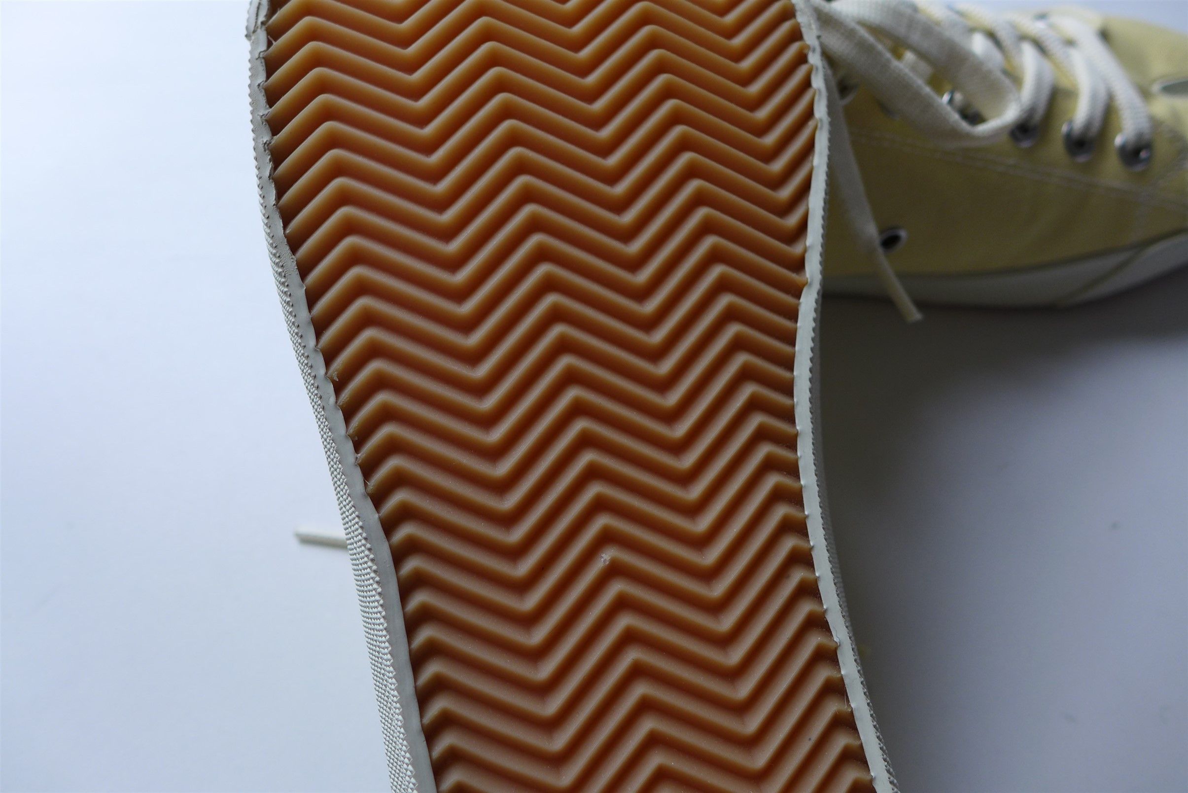 Maison Margiela Margiela Tabi Low Sneakers - Yellow Cotton Canvas Size US 8 / EU 41 - 23 Thumbnail