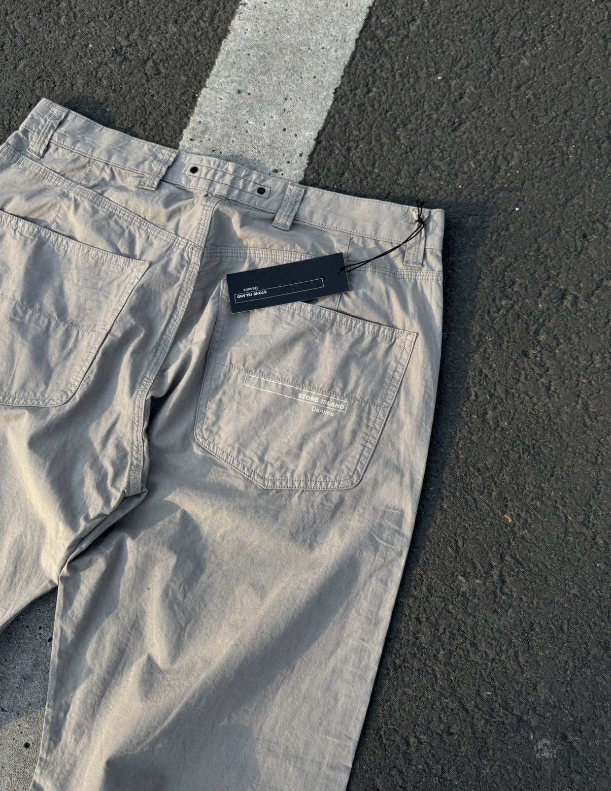 Stone Island New legit vintage trouser pants stone island denim Size US 42 / EU 58 - 2 Thumbnail