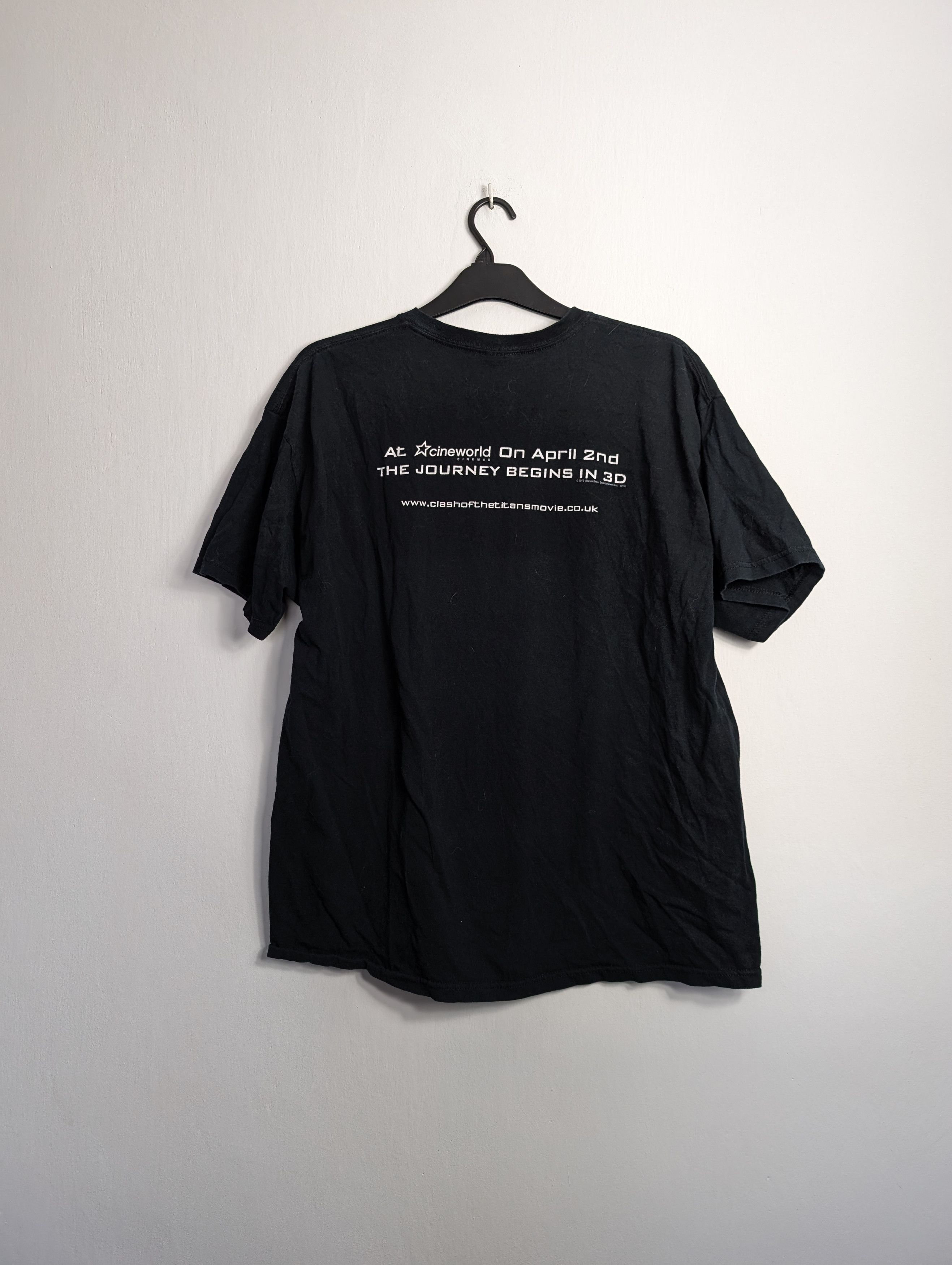 Gildan × Vintage 2010 Clash Of The Titans Logo Tee Movie Cinema Size US XL / EU 56 / 4 - 3 Thumbnail