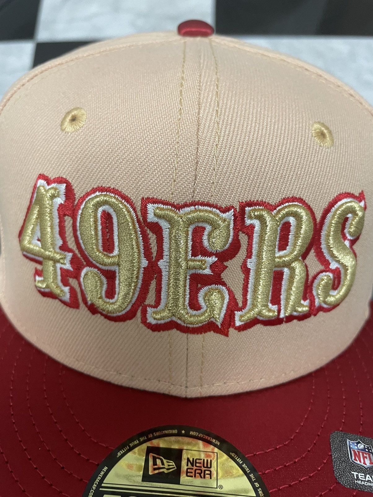 New Era 🔥49ers fitted hat size 7 with satin brim Size ONE SIZE - 4 Thumbnail