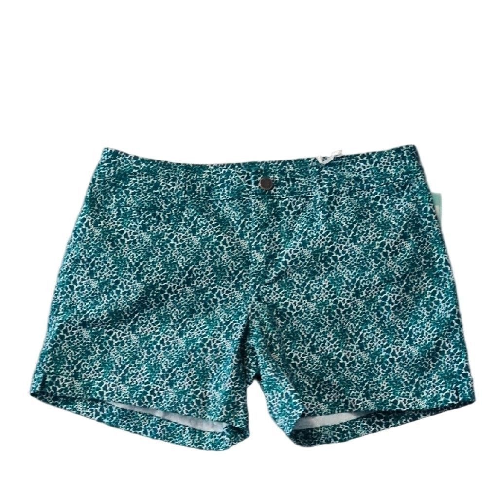Other Market & Spruce Teal Lorraine Shorts Size 4 Size 27" / US 4 / IT 40 - 1 Thumbnail