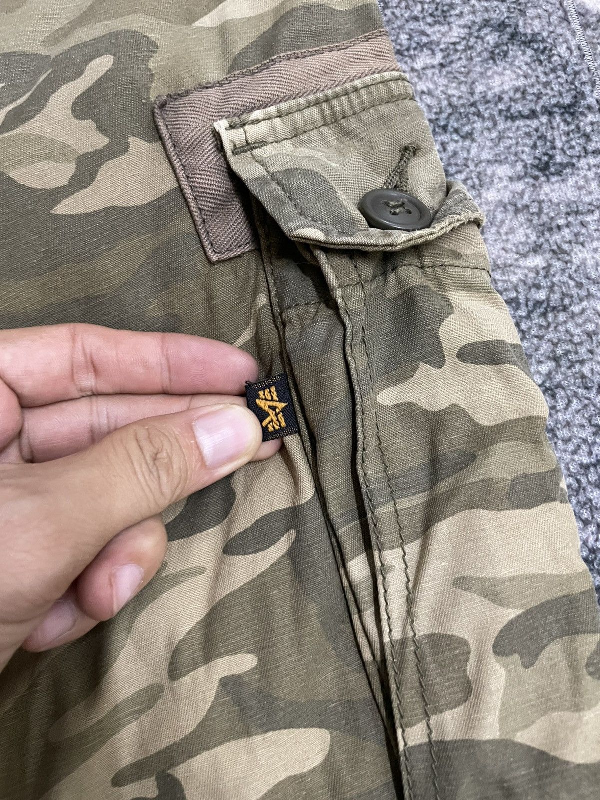 Alpha Industries ALPHA INDUSTRIES CARGO PANTS Size US 33 - 8 Thumbnail