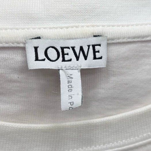 Loewe LOEWE Letter logo on white base short sleeve Size M / US 6-8 / IT 42-44 - 5 Thumbnail