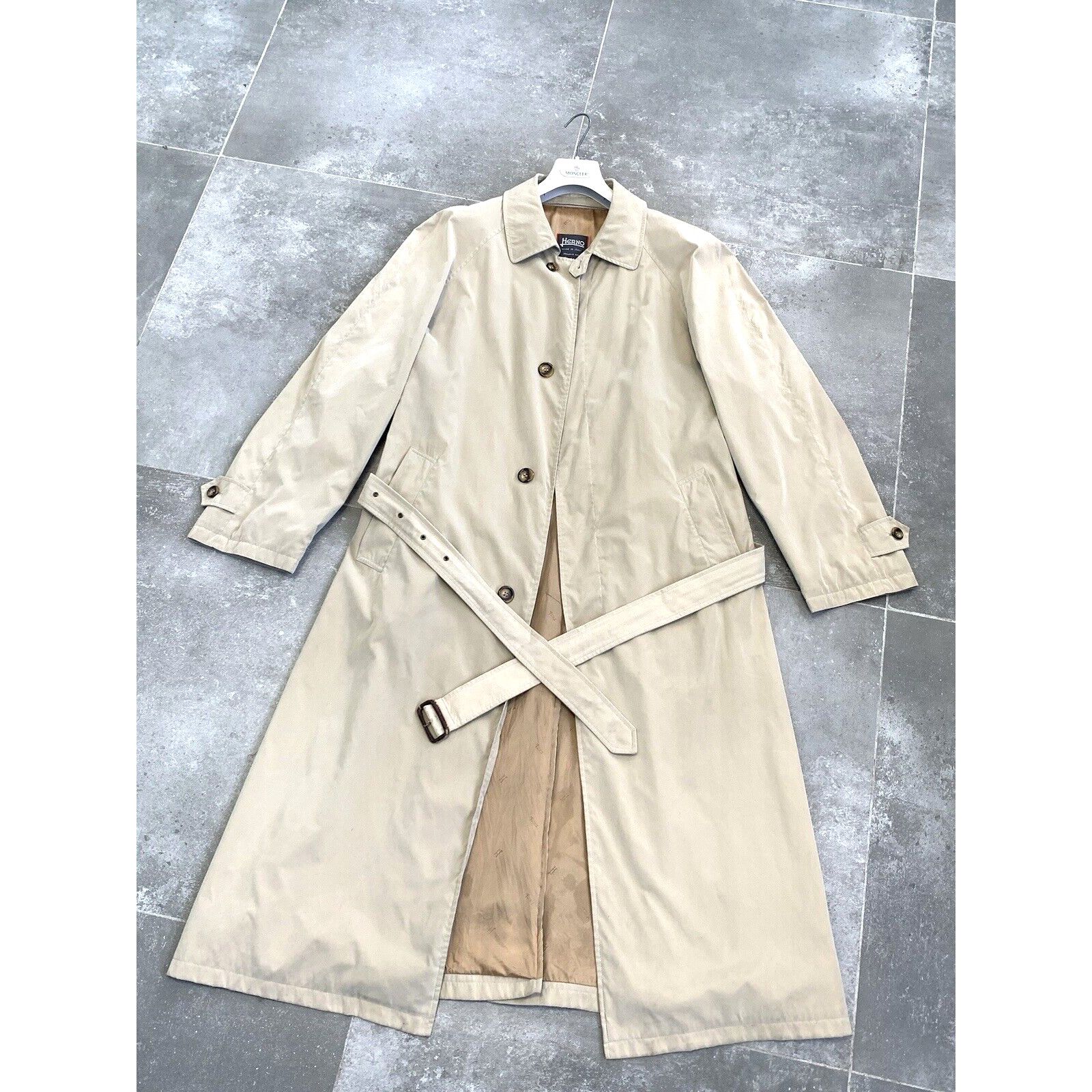 Herno × Vintage Men's HERNO Trench Coat Formal Jacket Mac Size EU 50 - 52 L Size US L / EU 52-54 / 3 - 2 Thumbnail