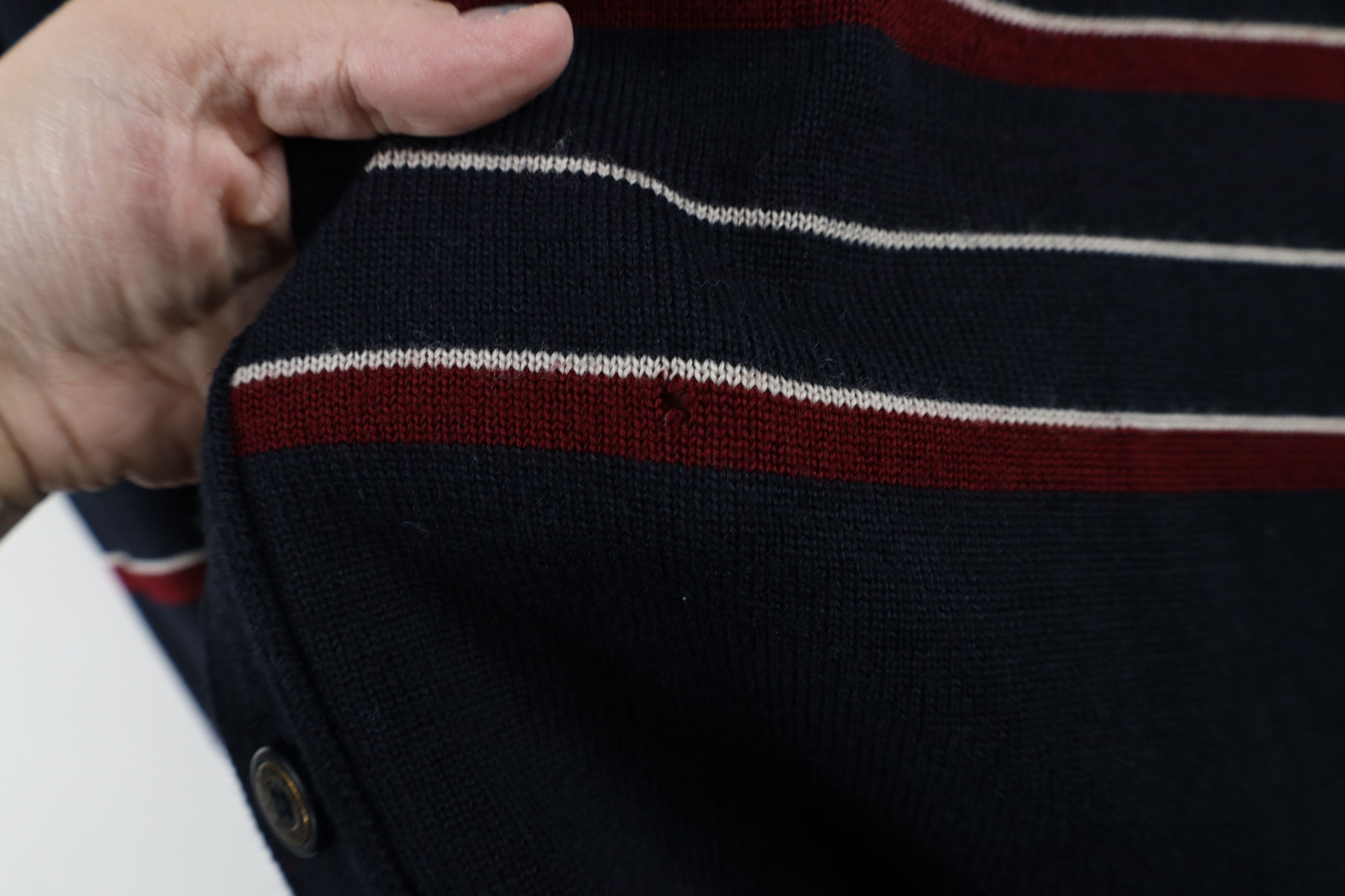 Vintage Vintage 90s Streetwear Wool Blend Knit Cardigan Sweater Size US XL / EU 56 / 4 - 6 Thumbnail