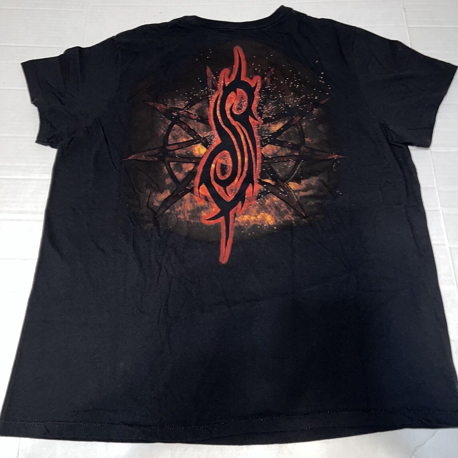 Slipknot Slipknot Goat Logo Black Womens 2XL Fitted Graphic T-Shirt Size XXL / US 16-18 / IT 52-54 - 3 Thumbnail