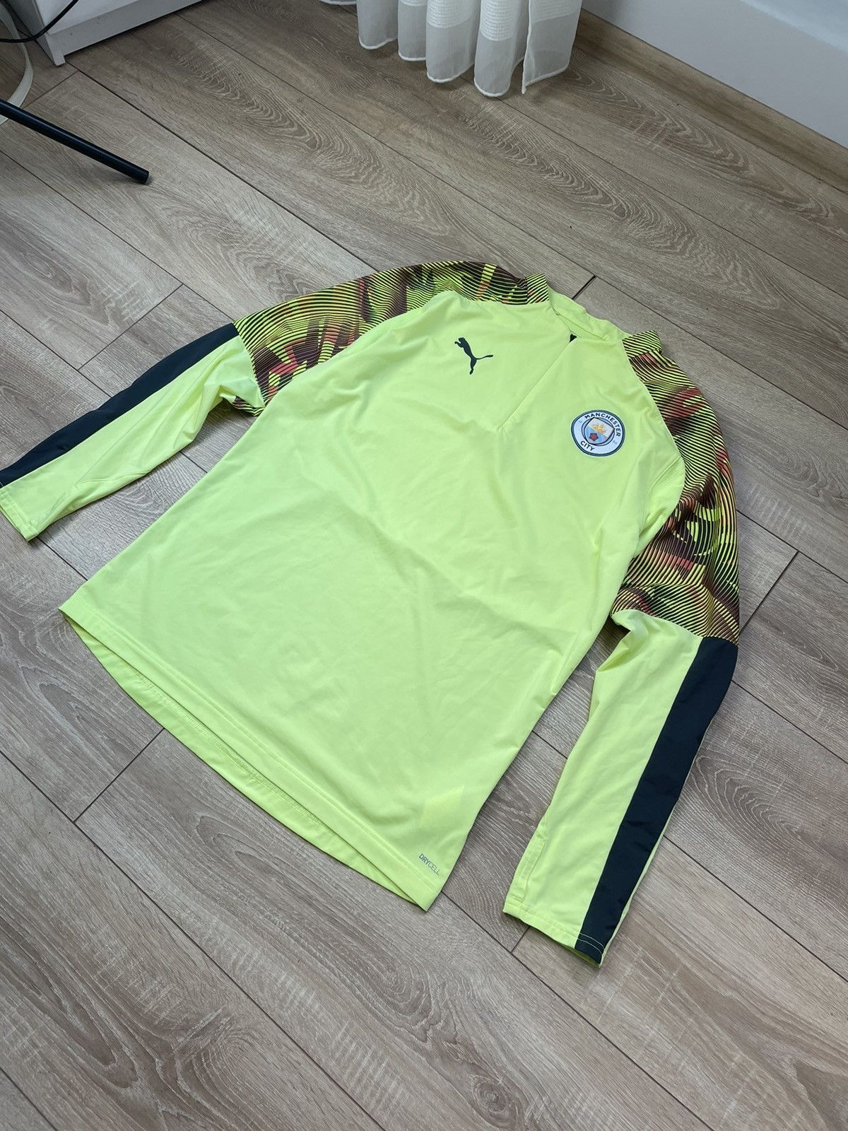 Puma 2019-20 Manchester City Puma 1/4 Zip Training Jacket Size L Size US L / EU 52-54 / 3 - 4 Thumbnail