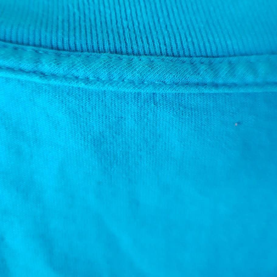 Vintage Vintage Polynesian Tribal T Shirt Mens Size 2XL Blue Teal Size US XXL / EU 58 / 5 - 4 Thumbnail