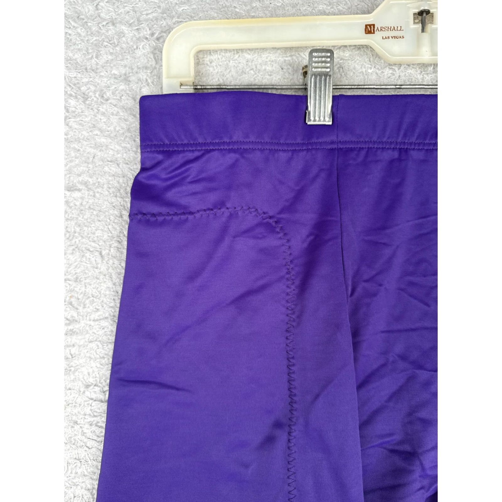 Vintage Adams Compression Shorts Mens M Purple Football Girdle Base Layer Spandex Nylon Athletic Athleticwear Moisture Wicking Breathable Stretch Size US 31 - 4 Thumbnail