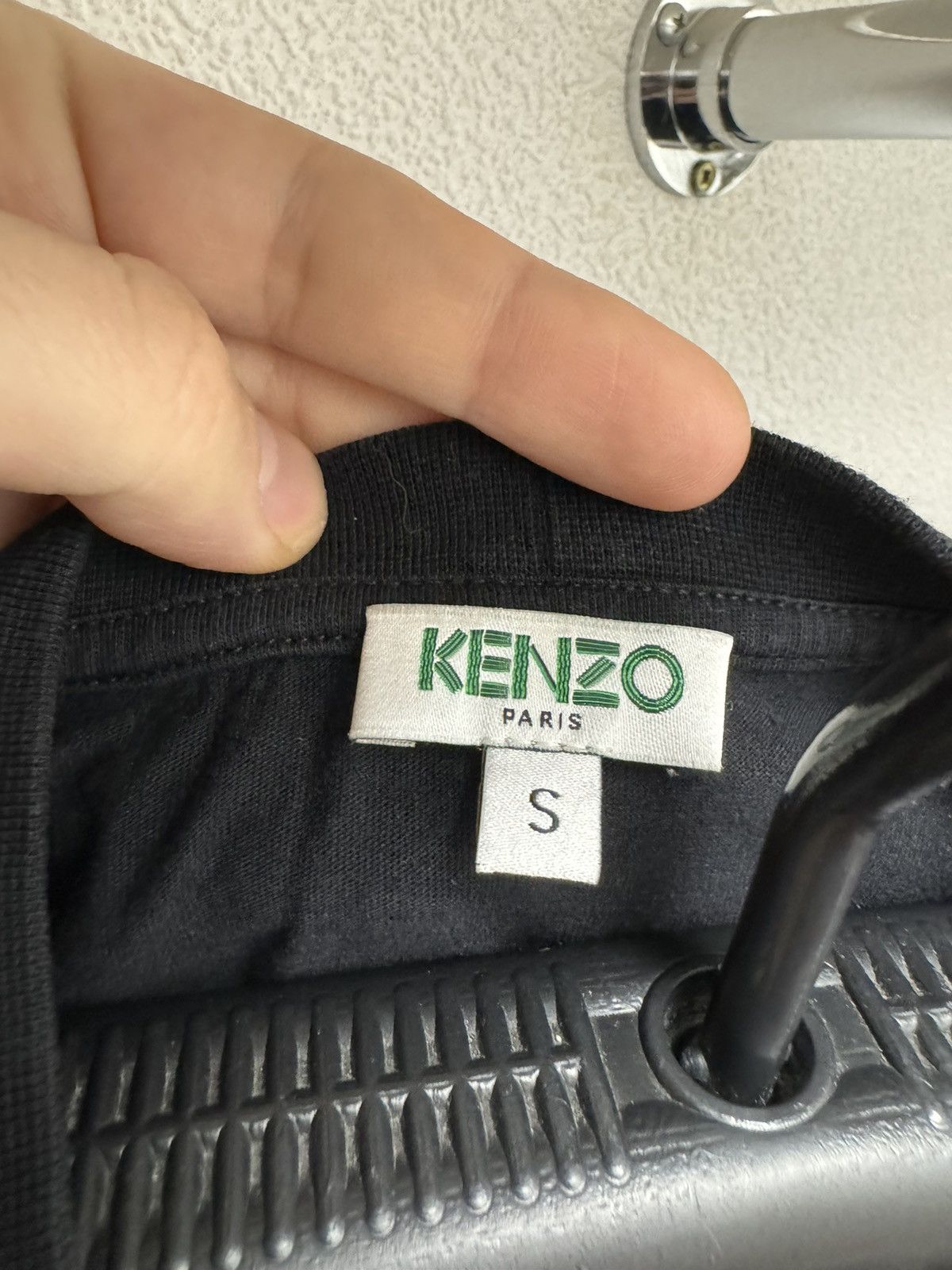 Kenzo Kenzo Paris big logo tiger t-shirt S sz black Size US S / EU 44-46 / 1 - 11 Thumbnail