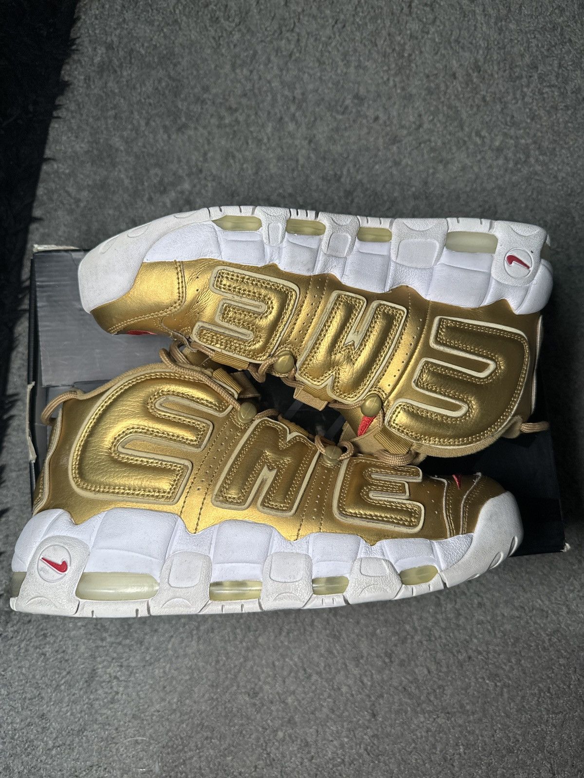 Nike × Supreme Supreme Nike Uptempo Size US 9.5 / EU 42-43 - 6 Thumbnail