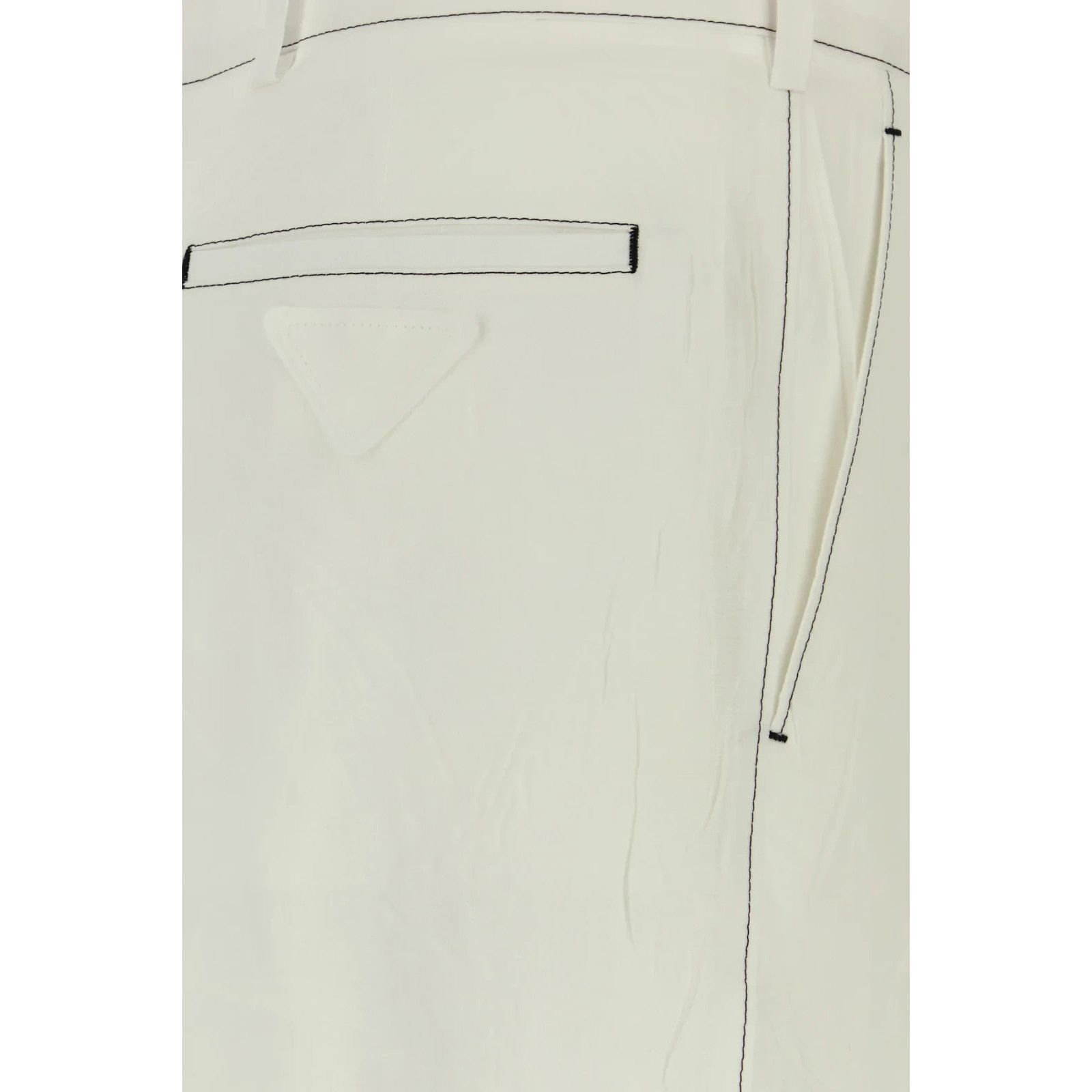 Prada PRADA White Linen Pants New & Authentic (Men's size:US 32 / Size US 32 / EU 48 - 3 Thumbnail