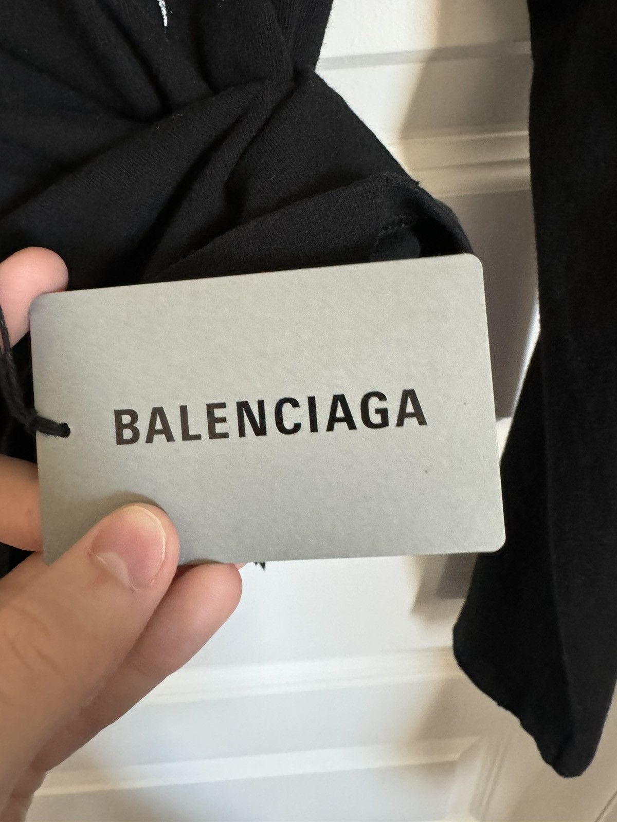 Balenciaga Balenciaga Spring 24 Darkwave Heavy Metal Fitted Longsleeve Size US L / EU 52-54 / 3 - 19 Thumbnail