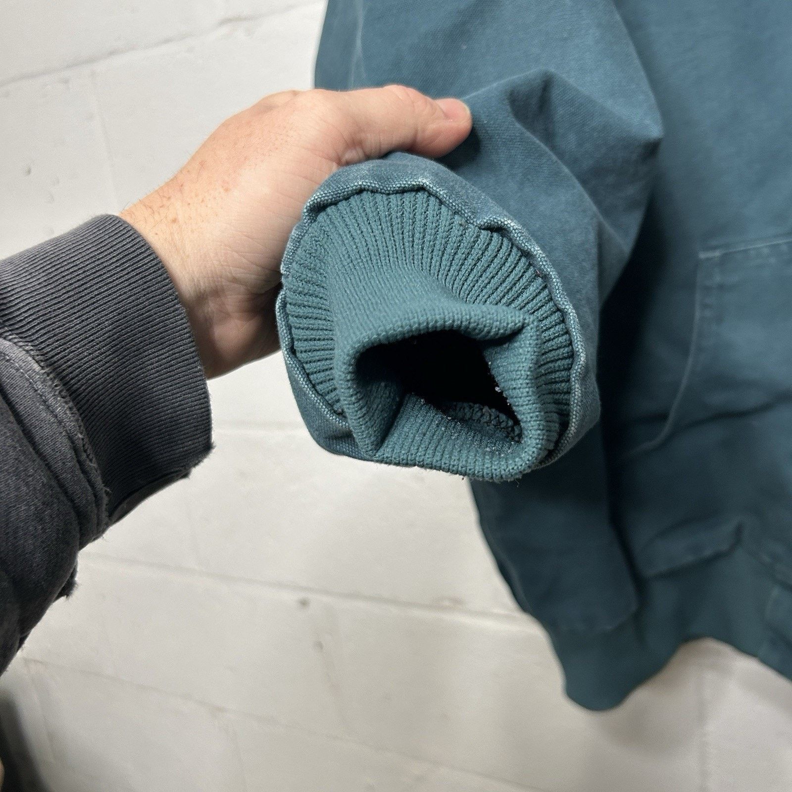 Carhartt Y2K Carhartt Quilted Hooded Active Jacket “Dark Teal” WJ130 Size XXL / US 16-18 / IT 52-54 - 4 Thumbnail