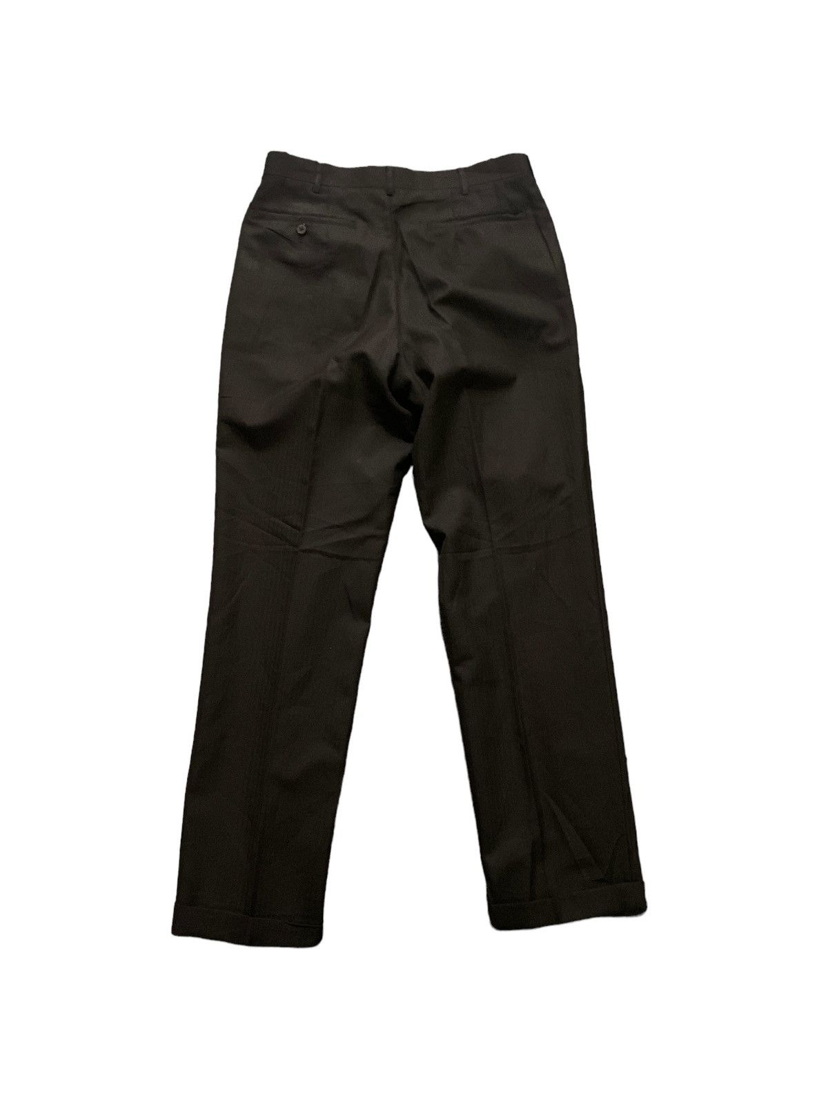 Japanese Brand × Takeo Kikuchi × Vintage Vintage Takeo Kikuchi Slack Pants Black Size US 30 / EU 46 - 2 Thumbnail