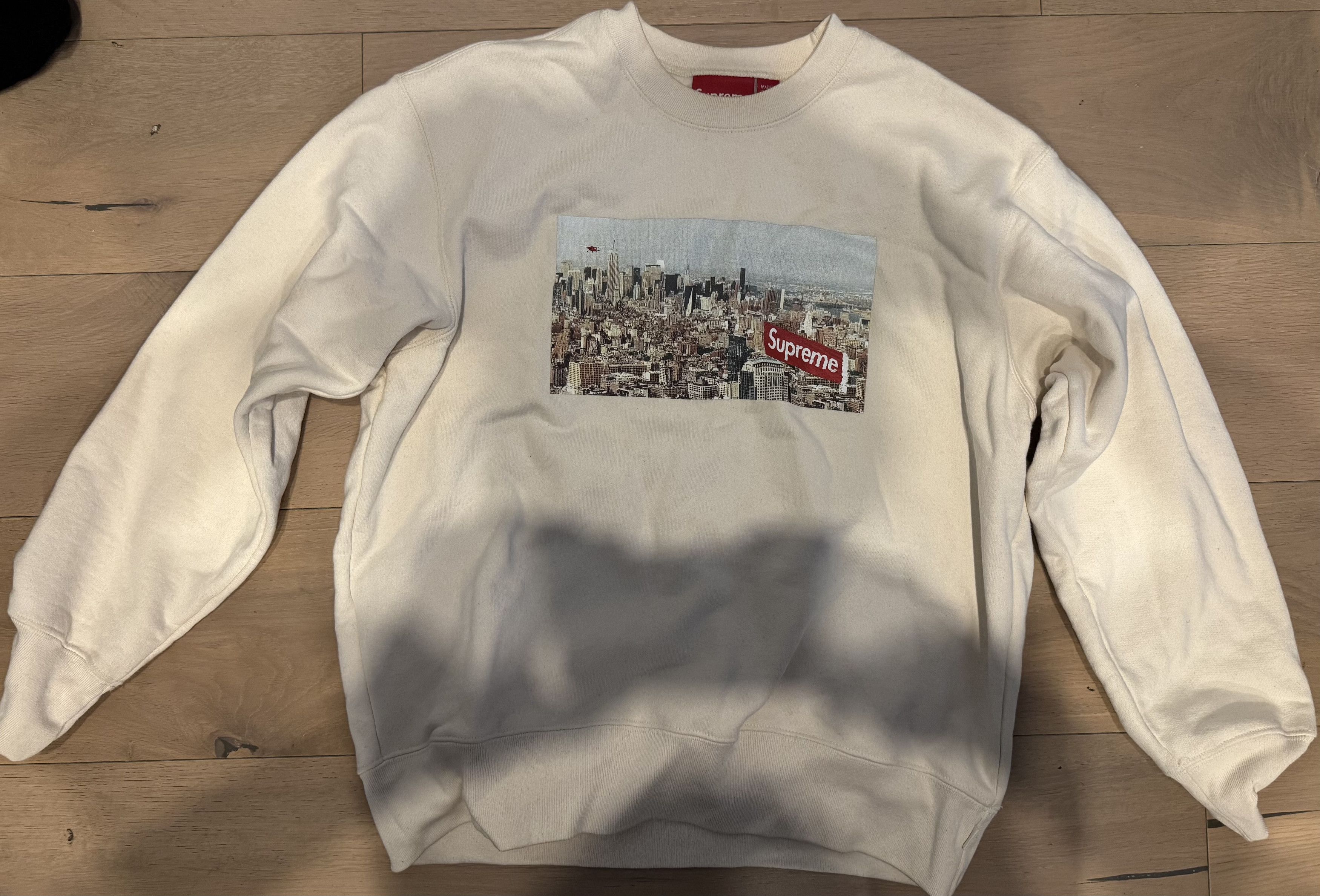 Supreme Aerial Crewneck Natural Size US S / EU 44-46 / 1 - 2 Thumbnail