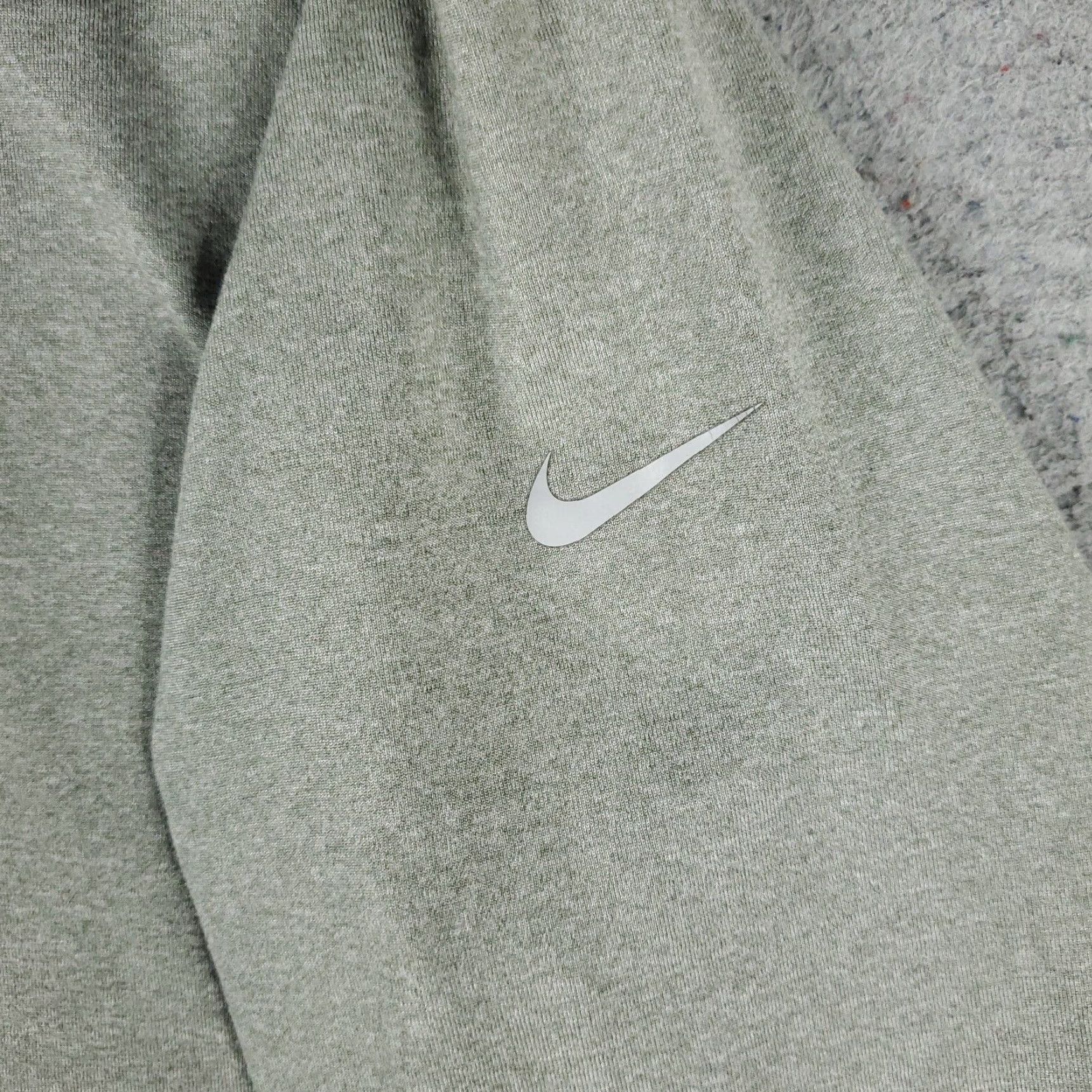 Nike Nike Sweater Women Medium Gray Dri-Fit 1/4 Zip Up Pullover Sweatshirt Size M / US 6-8 / IT 42-44 - 5 Thumbnail