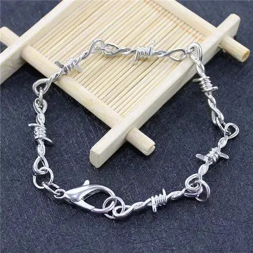 Jewelry Barbed Wire Bracelet Size ONE SIZE - 3 Thumbnail