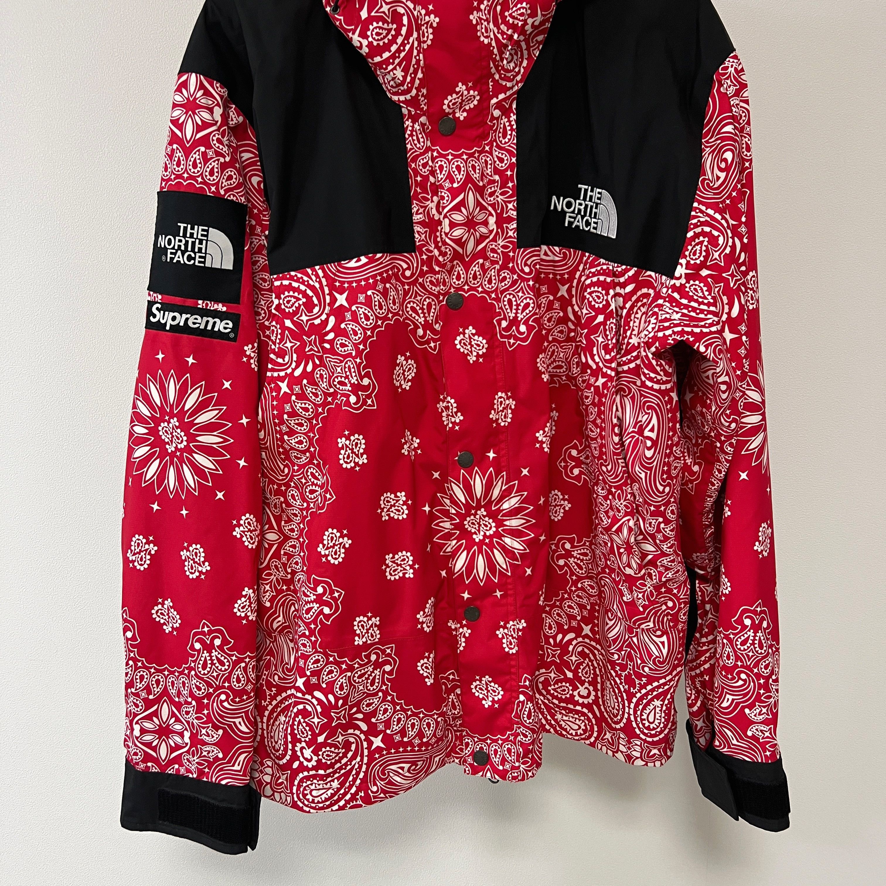 Supreme × The North Face Supreme The North Face FW14 Bandana Mountain Jacket Red Size US XL / EU 56 / 4 - 4 Thumbnail