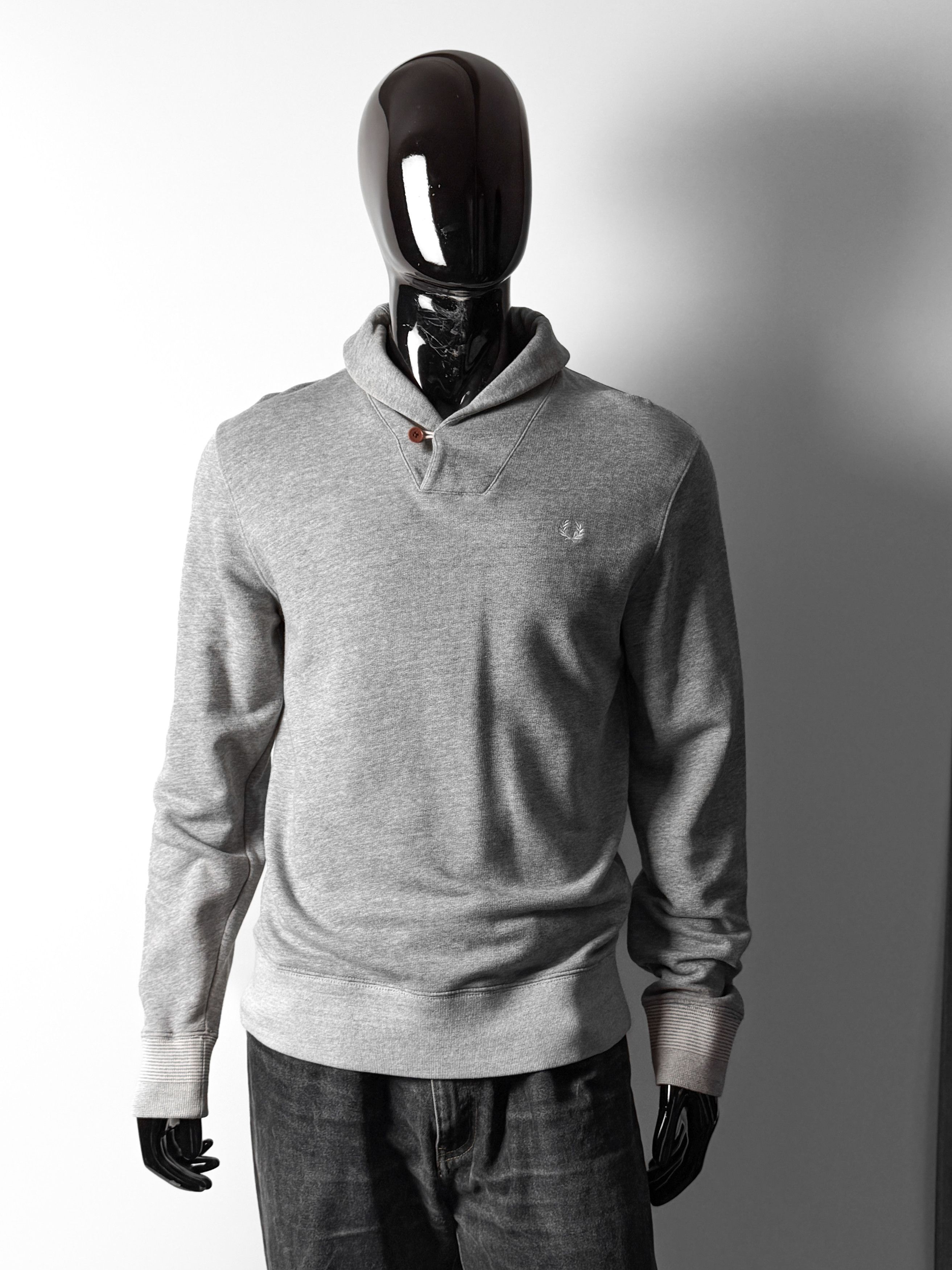 Fred Perry Fred Perry Men’s Shawl Neck Sweatshirt Size US M / EU 48-50 / 2 - 1 Thumbnail