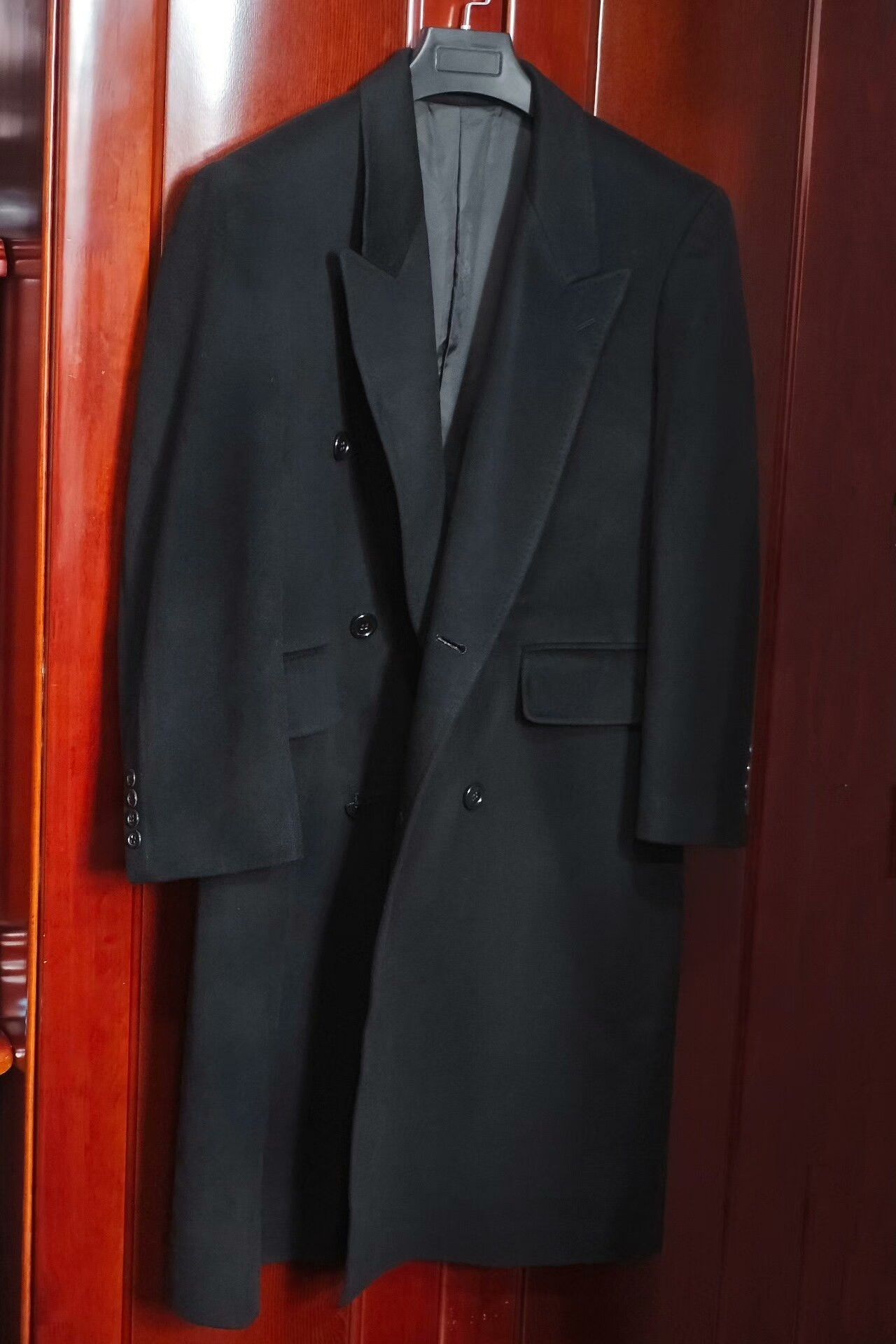 Japanese Brand Italian Cashmere Custom Overcoat Size US M / EU 48-50 / 2 - 1 Thumbnail