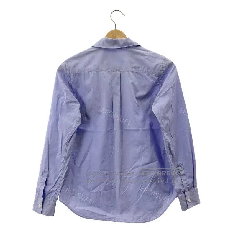 Comme des Garcons Comme Des Garcons Light Blue Cotton Ruffled Collar Shirt Size XS / US 0-2 / IT 36-38 - 2 Thumbnail