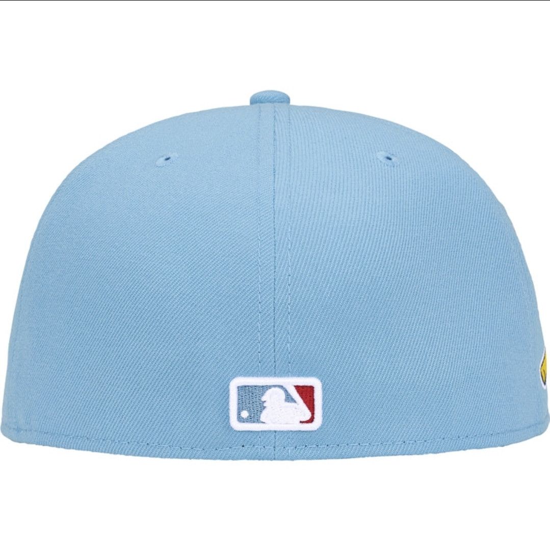 New Era × Supreme MLB Box Logo Fitted Hat - Blue - St. Louis Cardinals 7 5/8 Size ONE SIZE - 3 Thumbnail