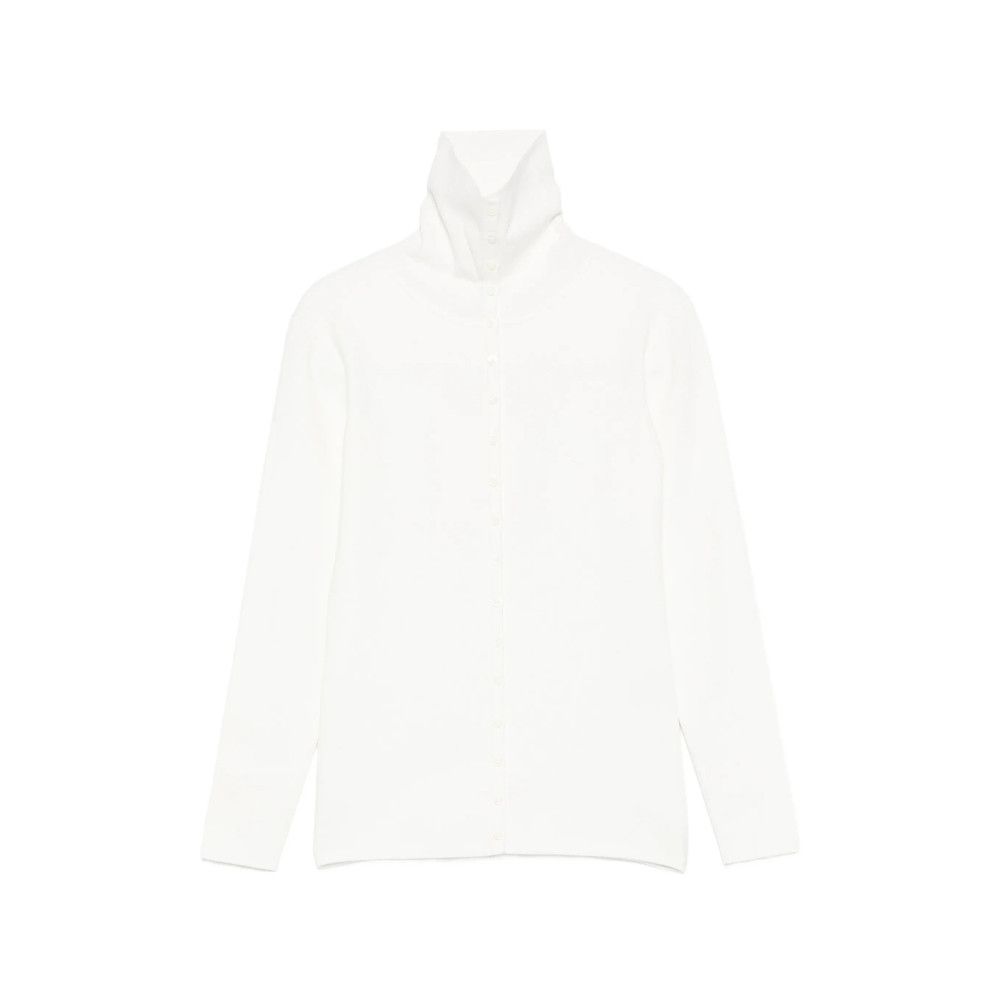 Toteme Toteme WHITE Tops - Cardigans Size XS / US 0-2 / IT 36-38 - 1 Thumbnail