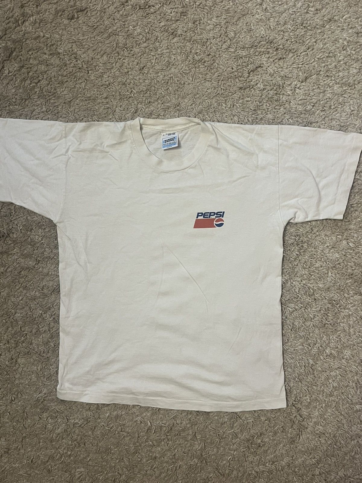 Pepsi Vintage single stitch 90’s promo Pepsi t-shirt Screen Stars Size US L / EU 52-54 / 3 - 1 Thumbnail