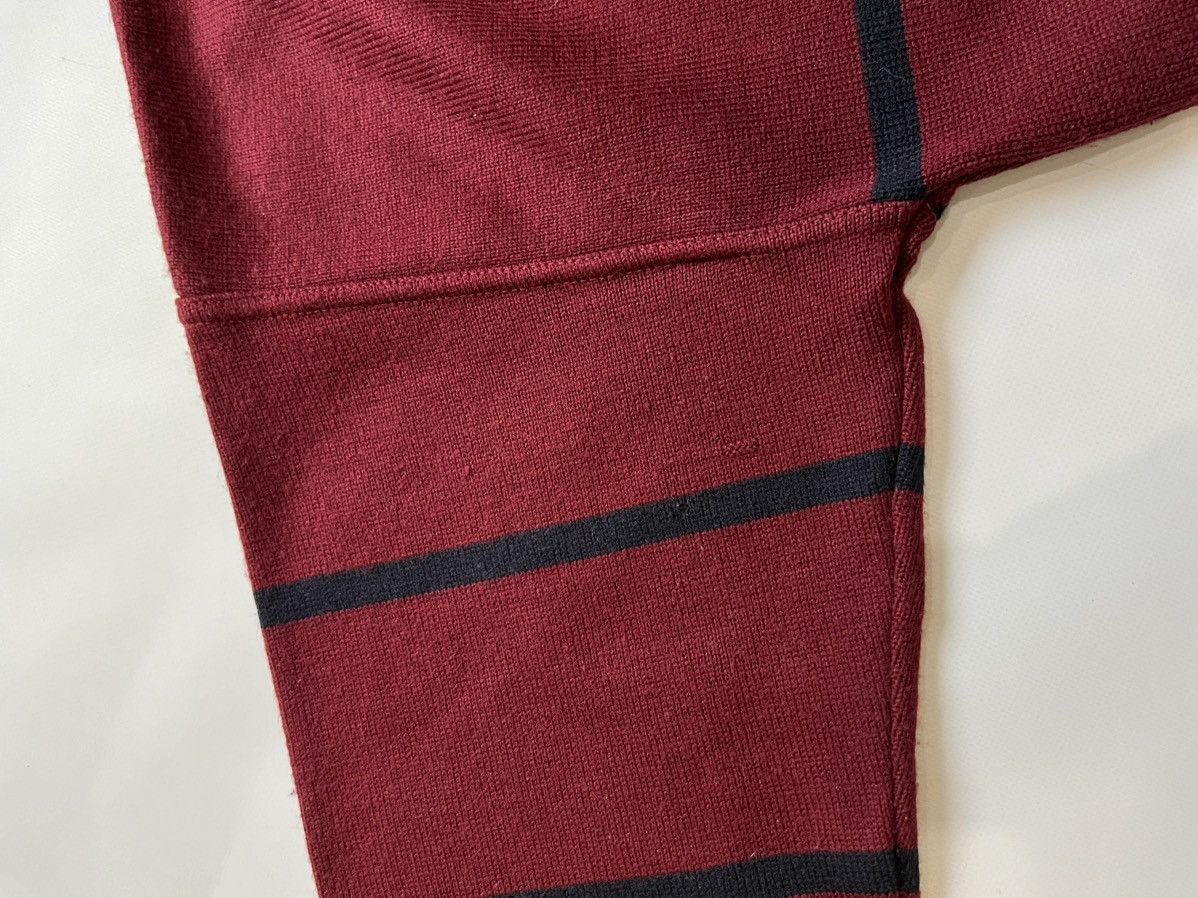 Lacoste Vintage 90’s Lacoste Red Striped Sweater Size US L / EU 52-54 / 3 - 7 Thumbnail