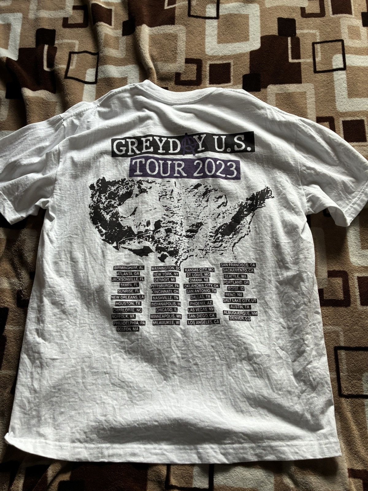 G59 Records G59 Greyday 2023 Tour Shirt Size US L / EU 52-54 / 3 - 3 Thumbnail