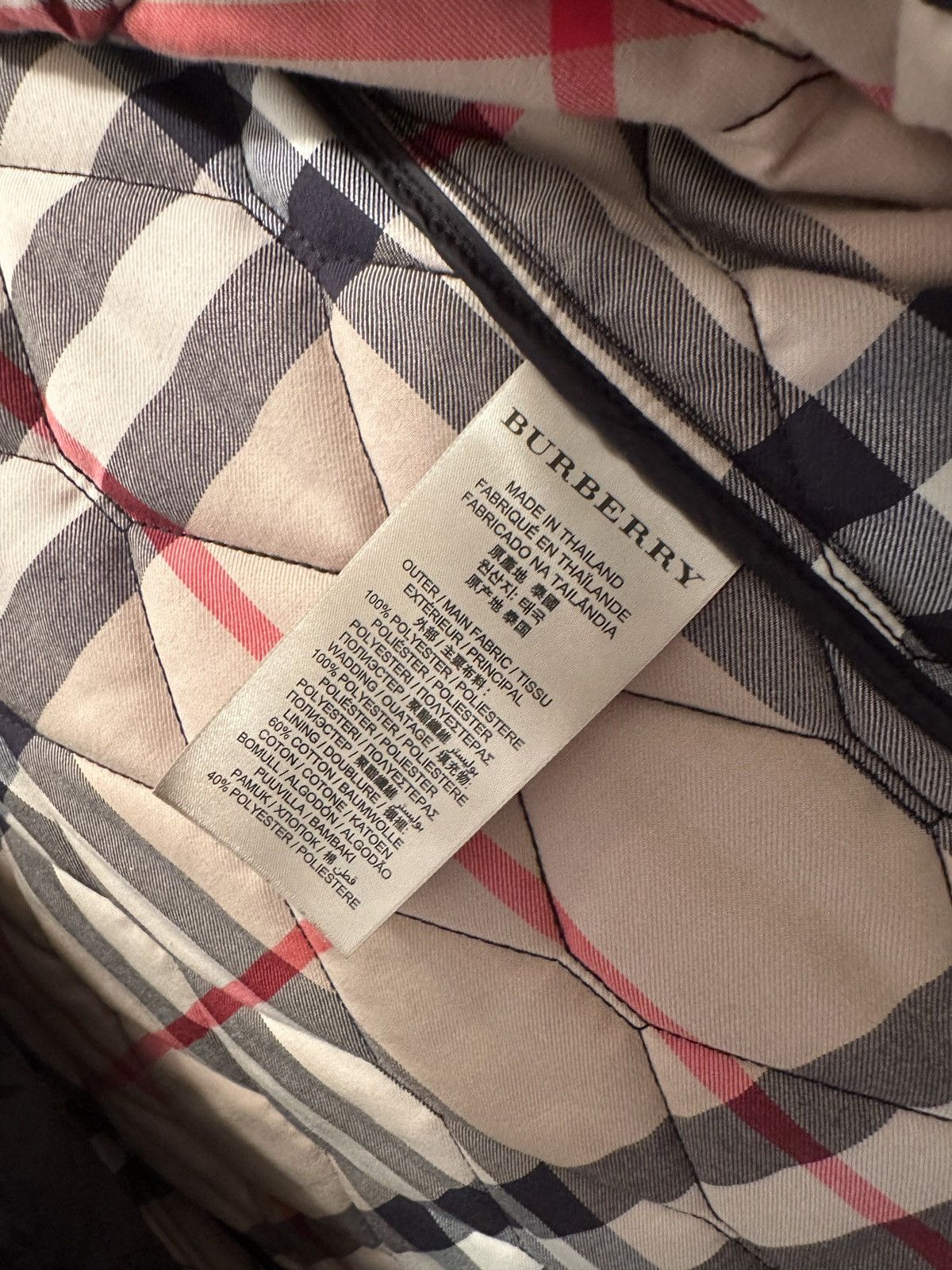Burberry Burberry Brit Quilted Blazer Jacket Black Size Medium Size US M / EU 48-50 / 2 - 7 Thumbnail