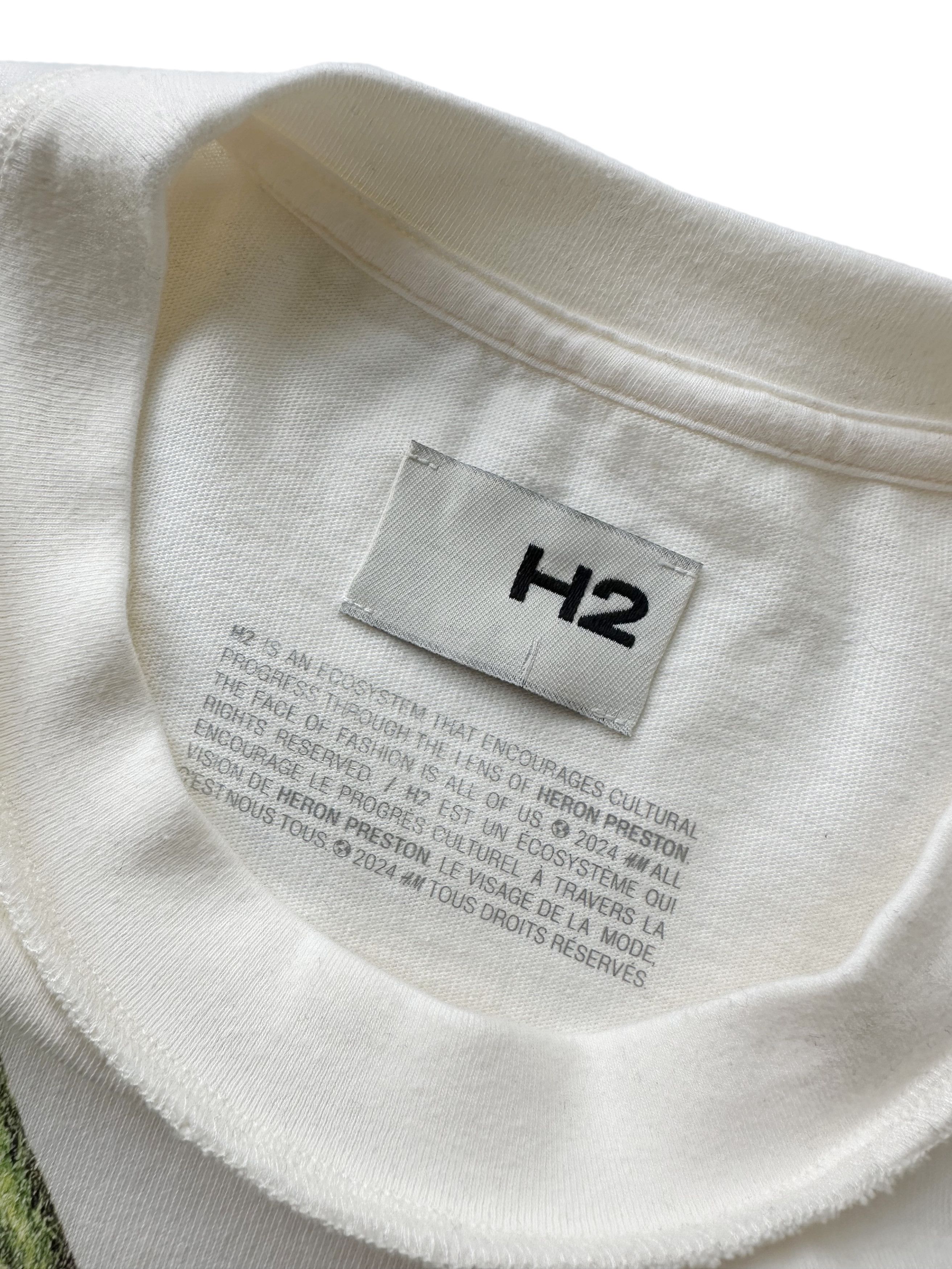 H&M × Heron Preston H2 Heron Preston x H&M Oversized Longsleeve Size US S / EU 44-46 / 1 - 2 Thumbnail