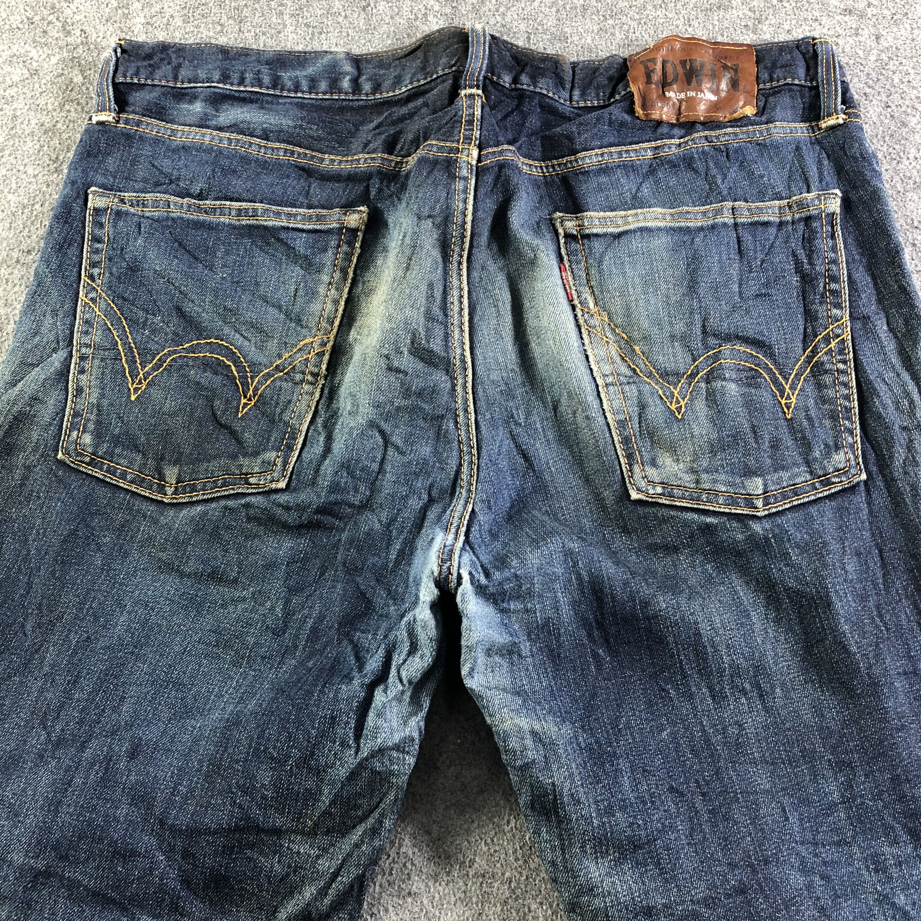 Edwin Vintage Blue Wash Edwin Jeans-J3550 Size US 38 / EU 54 - 4 Thumbnail