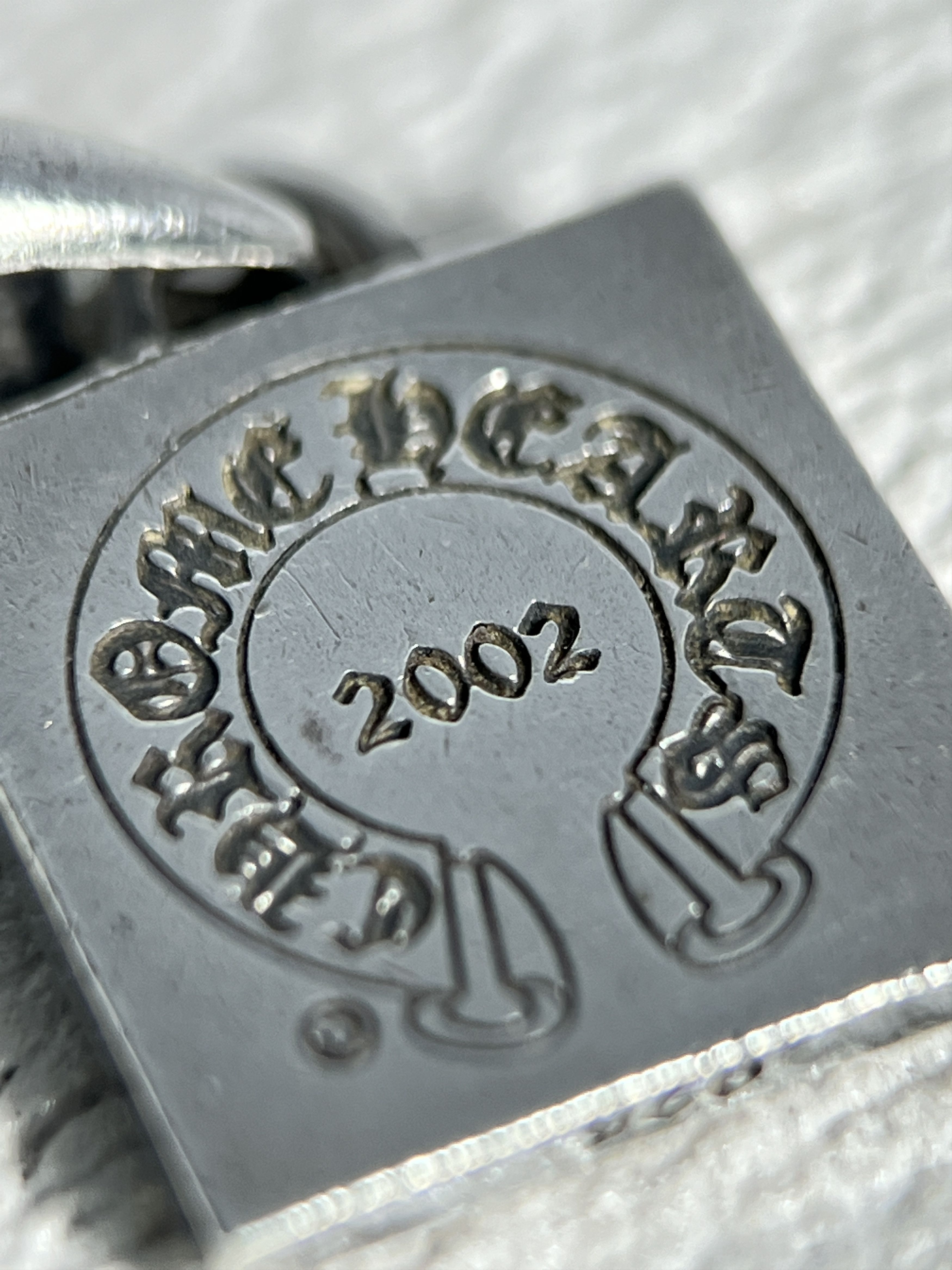 Chrome Hearts Chrome Hearts CH Square Pendant 2002 .925 Silver Size ONE SIZE - 18 Thumbnail
